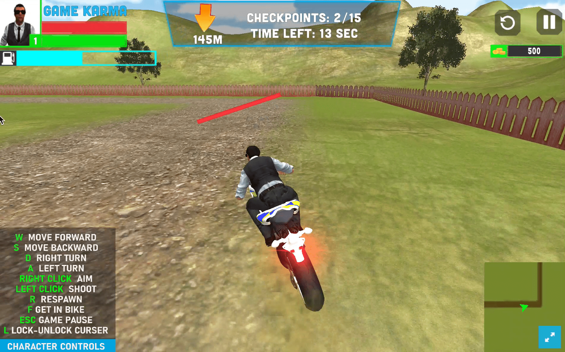 Police Chase Motorbike Driver Screenshot 3