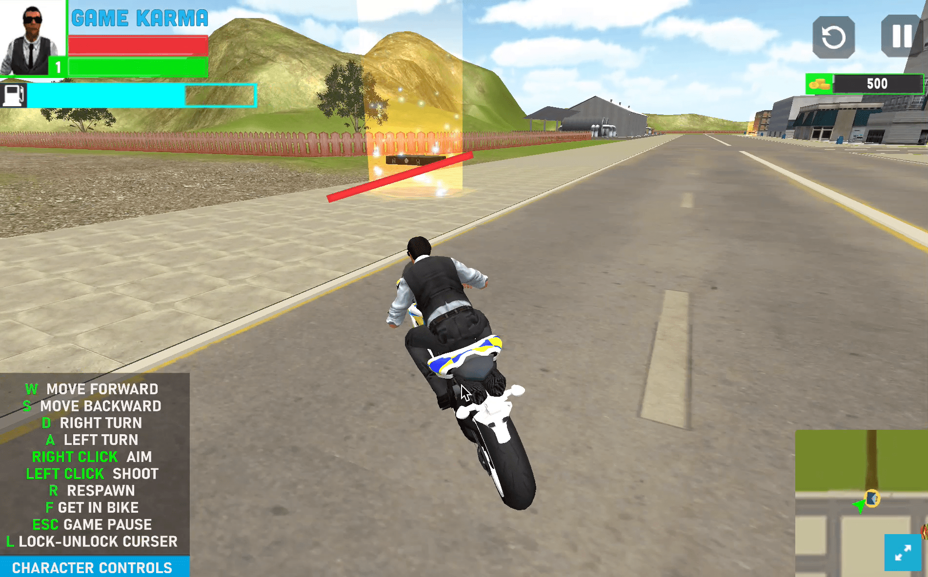 Police Chase Motorbike Driver Screenshot 6