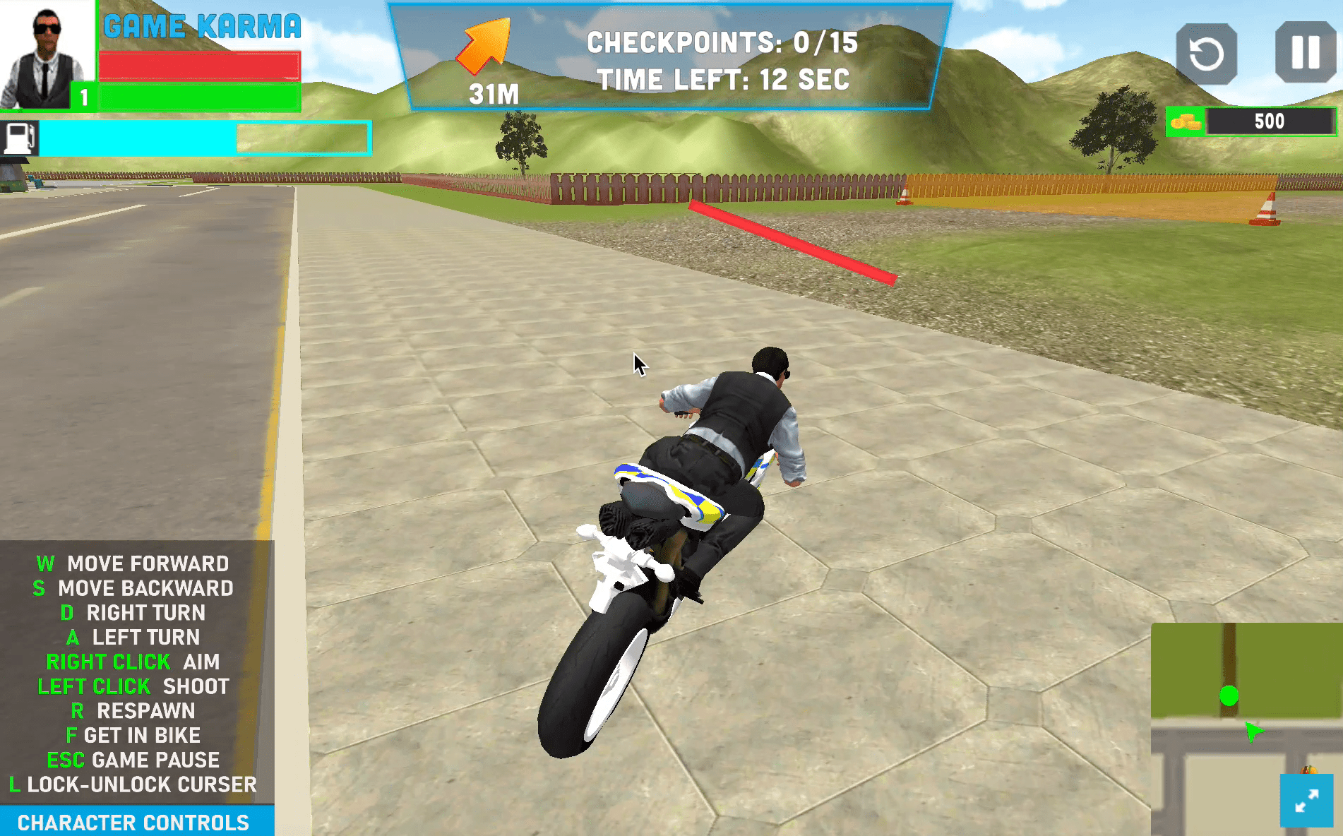 Police Chase Motorbike Driver Screenshot 7