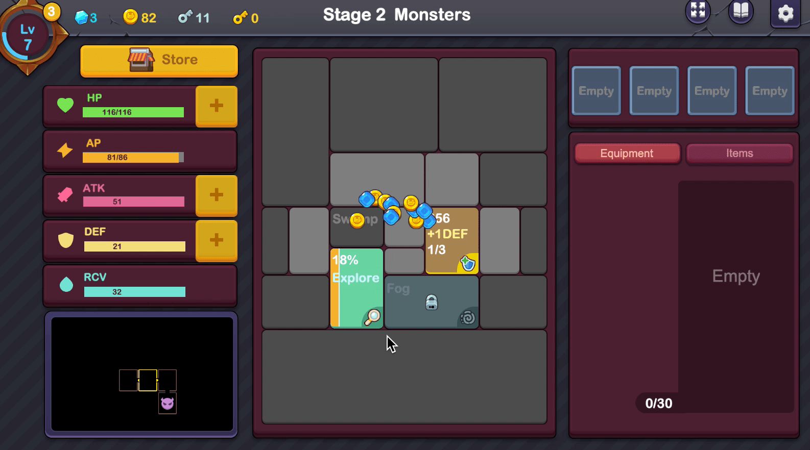 Minimal Dungeon RPG Screenshot 1