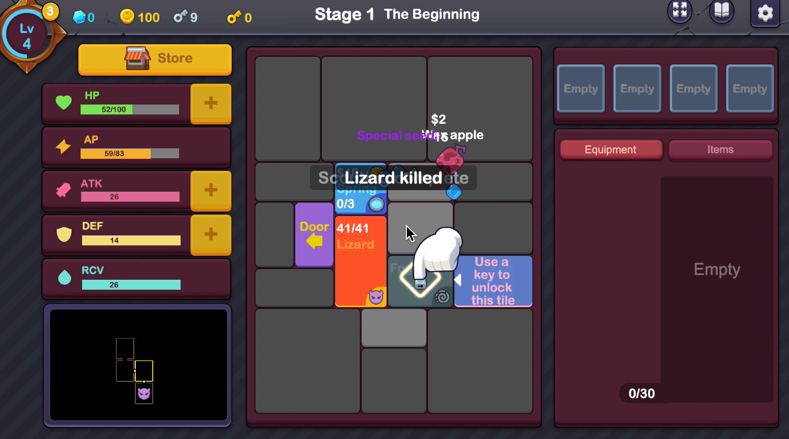 Minimal Dungeon RPG Screenshot 2 Minimal Dungeon RPG Screenshot 2
