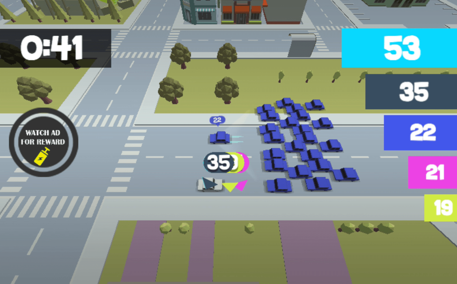 Crowd Drift City Screenshot 2