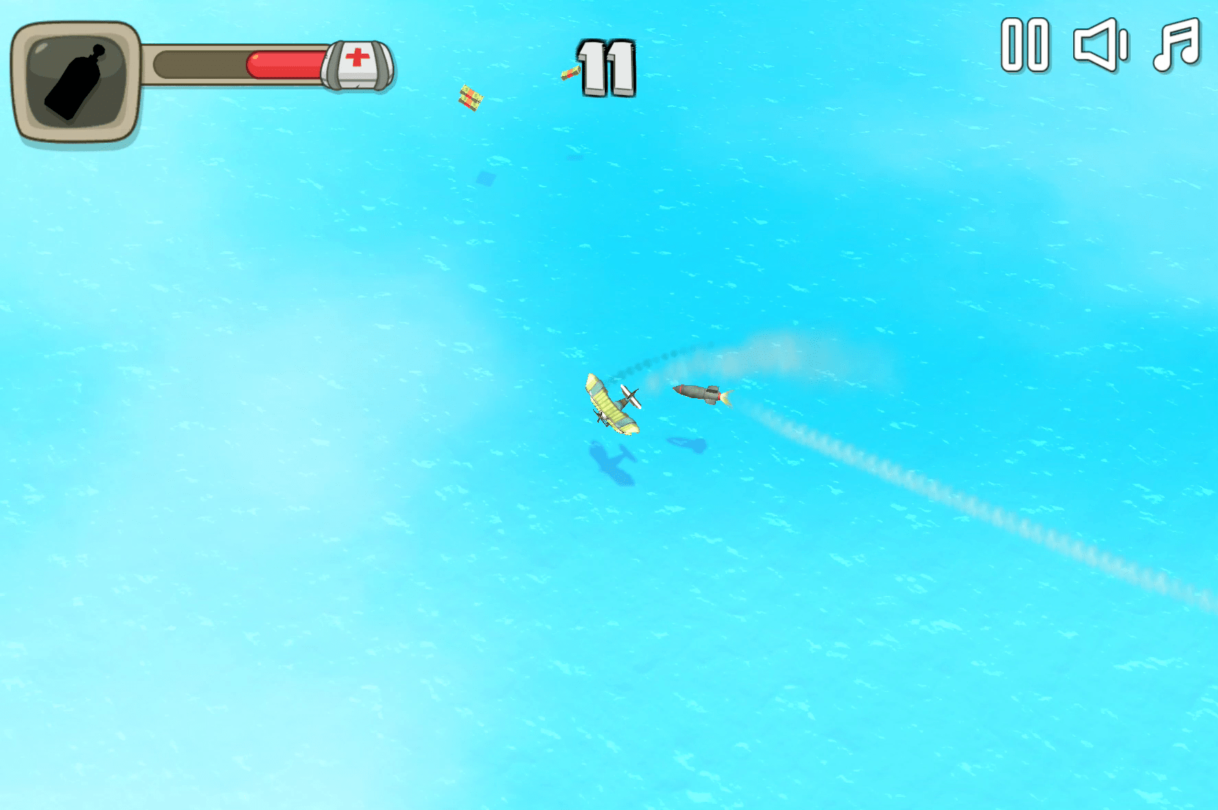 Airplane Missile Escape Screenshot 3 Airplane Missile Escape Screenshot 3