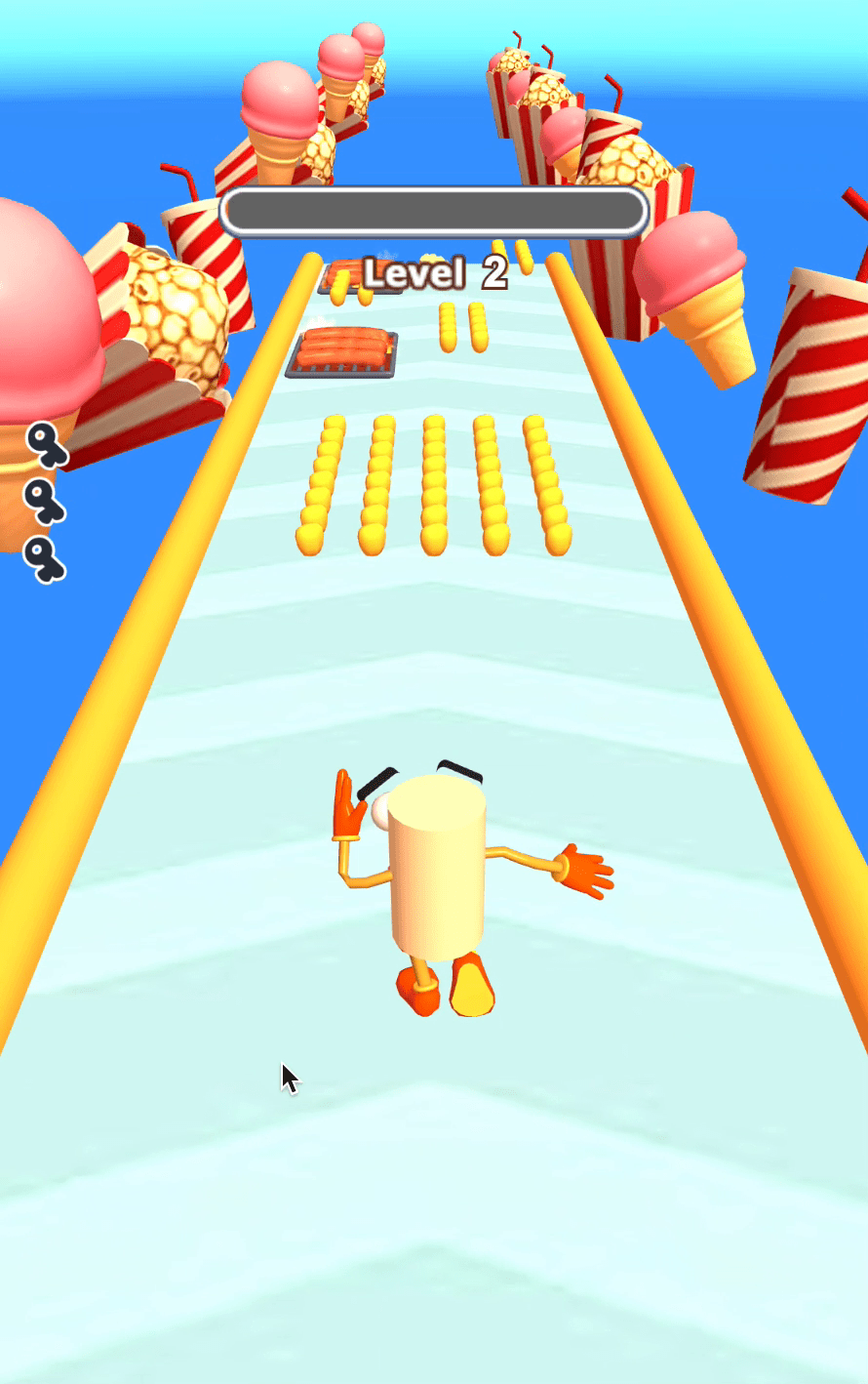 Popcorn Race 3D Screenshot 3 Popcorn Race 3D Screenshot 3