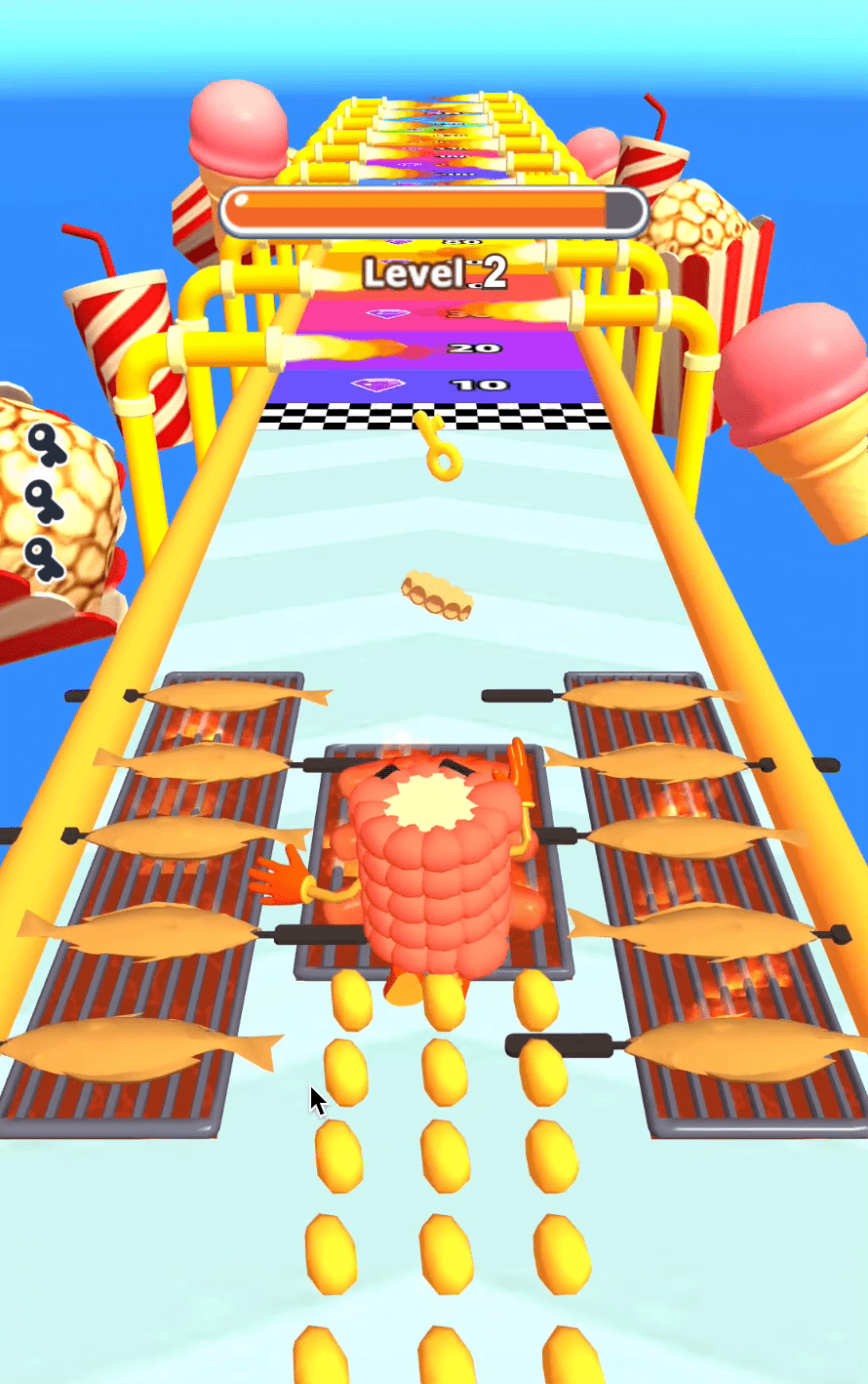 Popcorn Race 3D Screenshot 4 Popcorn Race 3D Screenshot 4