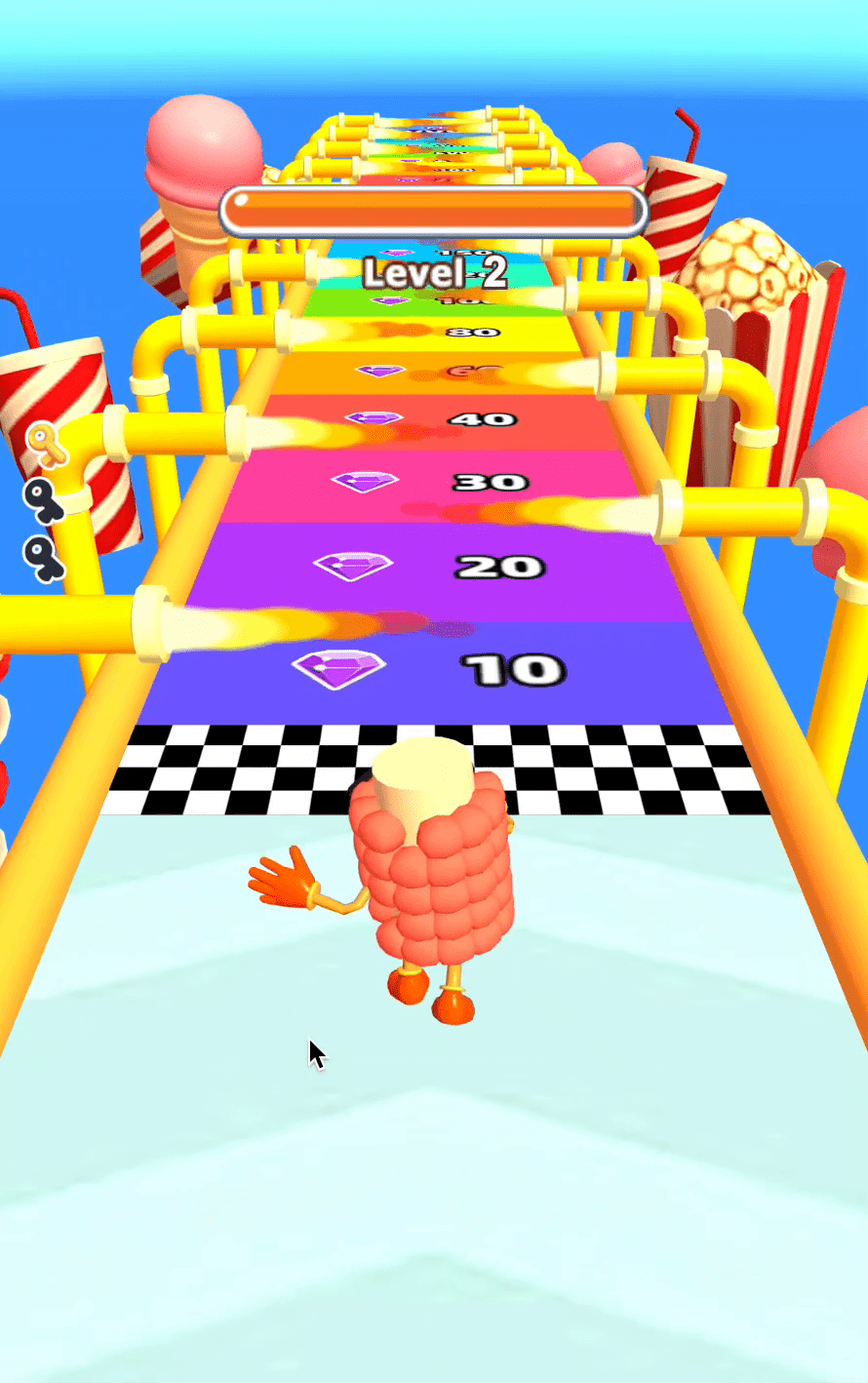 Popcorn Race 3D Screenshot 5 Popcorn Race 3D Screenshot 5