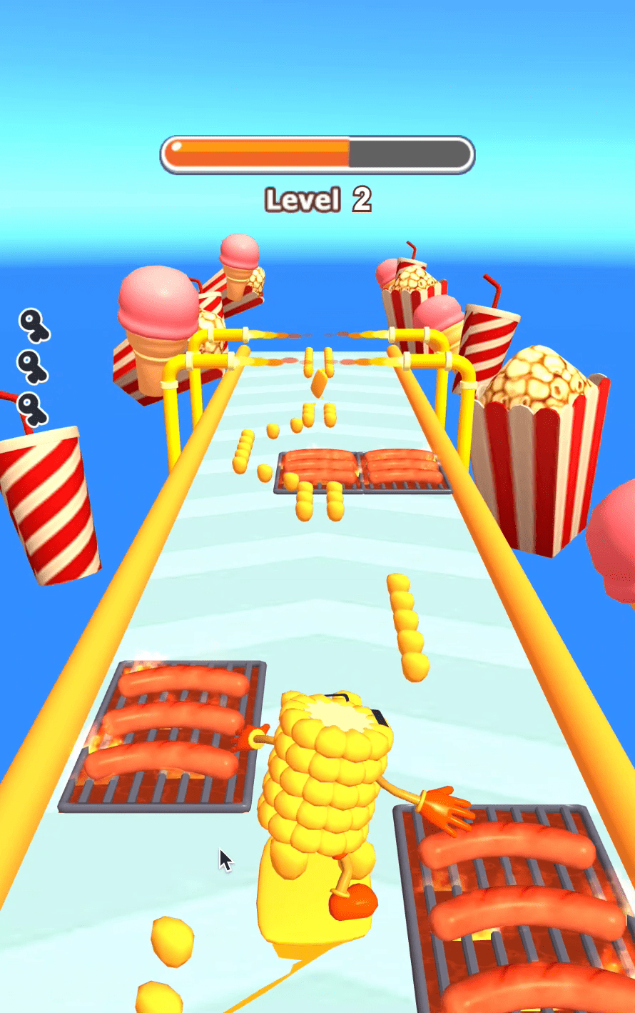 Popcorn Race 3D Screenshot 8 Popcorn Race 3D Screenshot 8