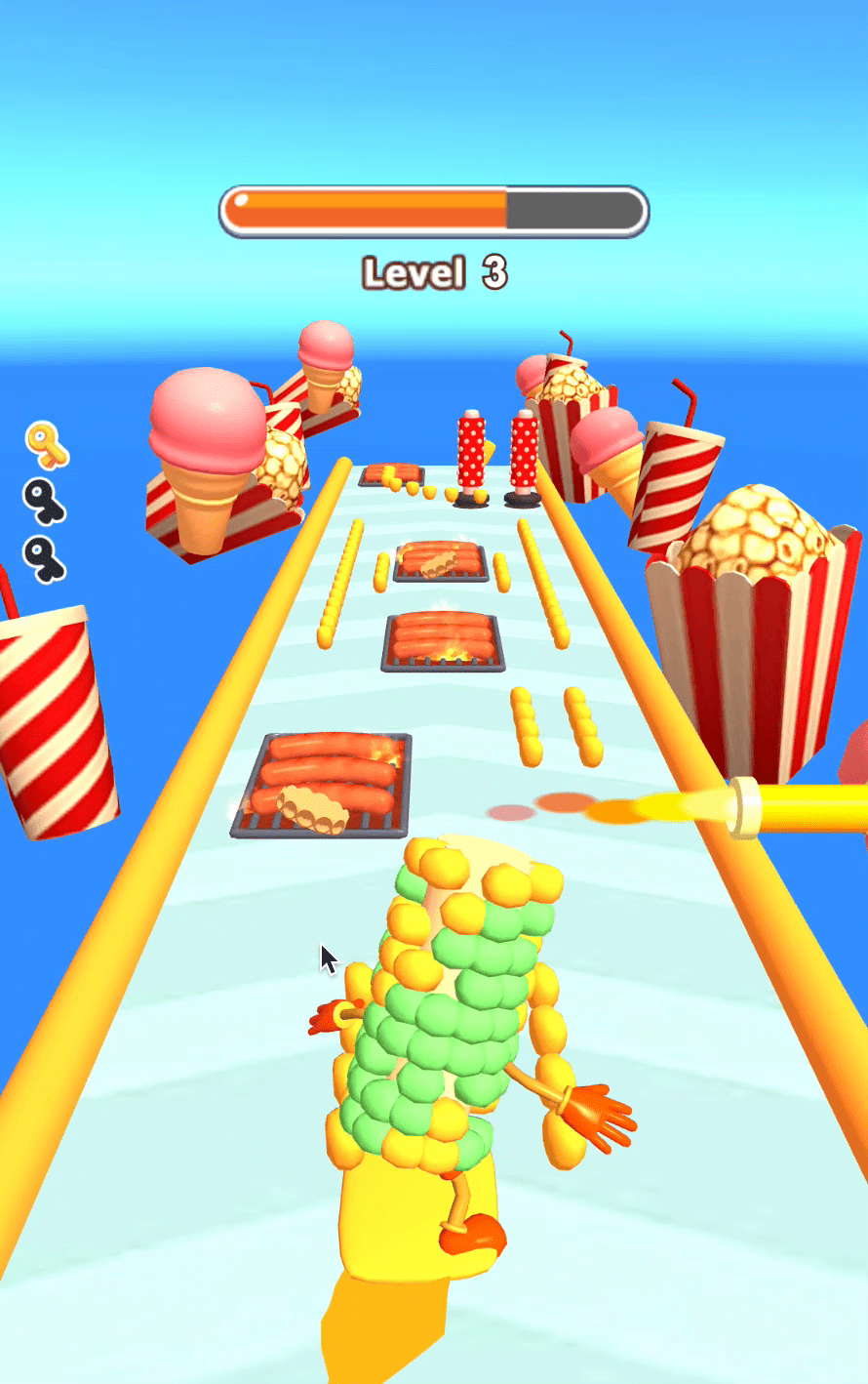 Popcorn Race 3D Screenshot 9 Popcorn Race 3D Screenshot 9