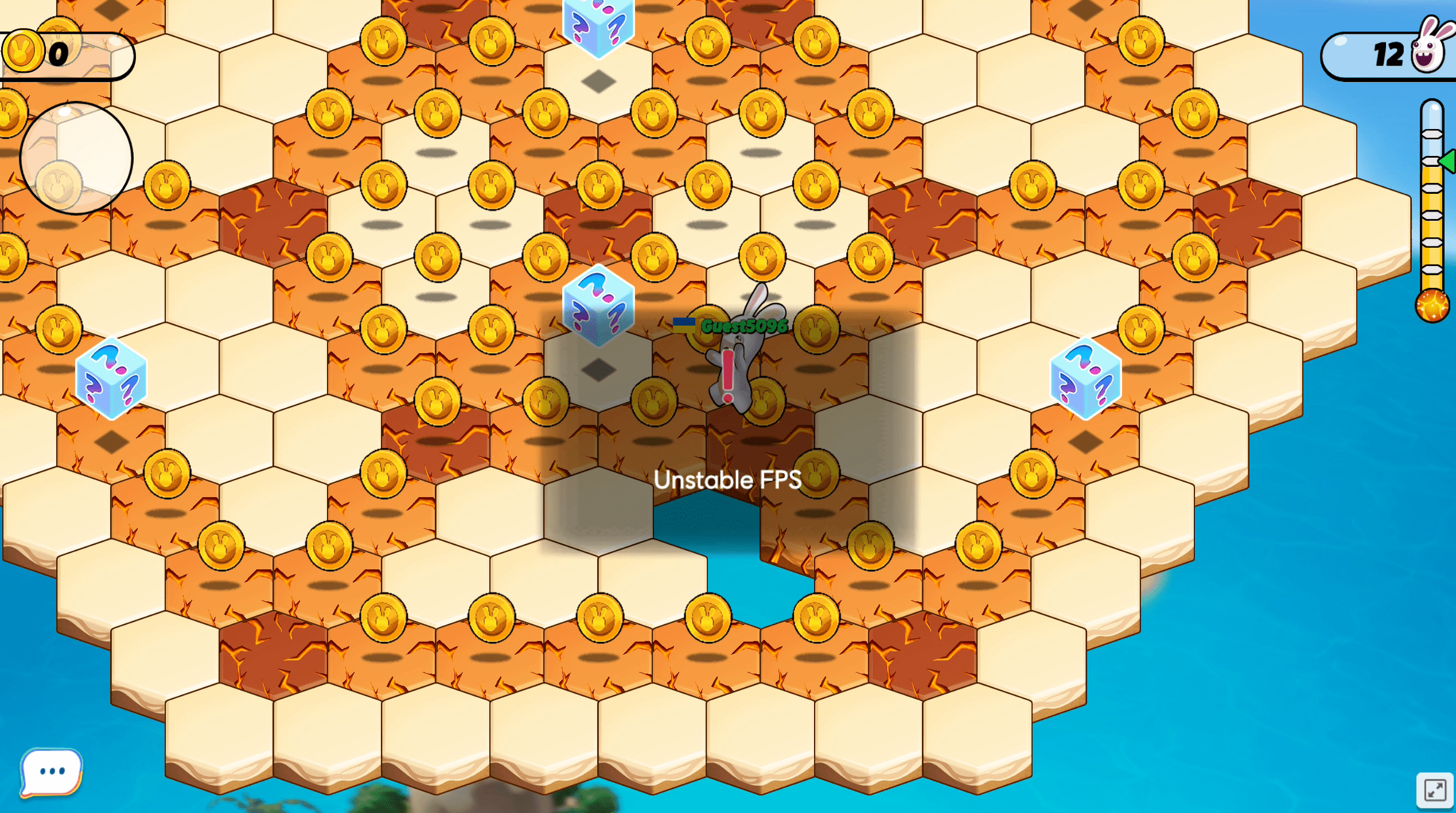 Rabbids Volcano Panic Screenshot 1 Rabbids Volcano Panic Screenshot 1