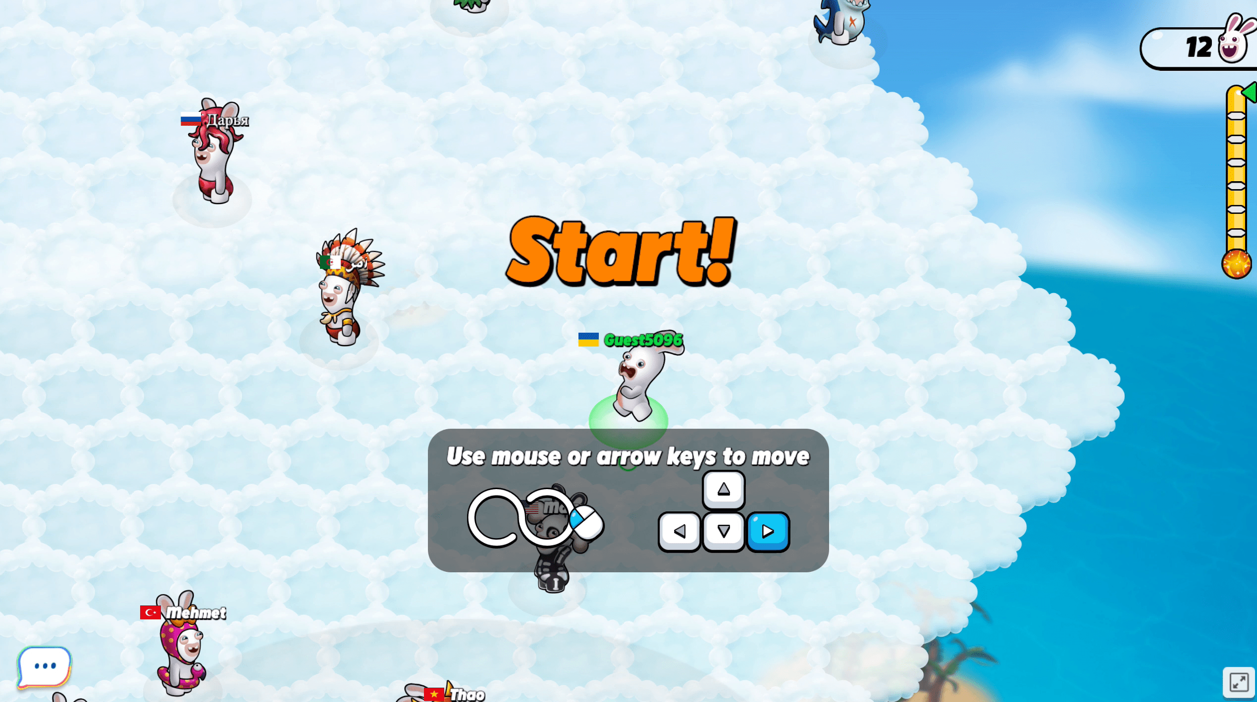 Rabbids Volcano Panic Screenshot 5 Rabbids Volcano Panic Screenshot 5