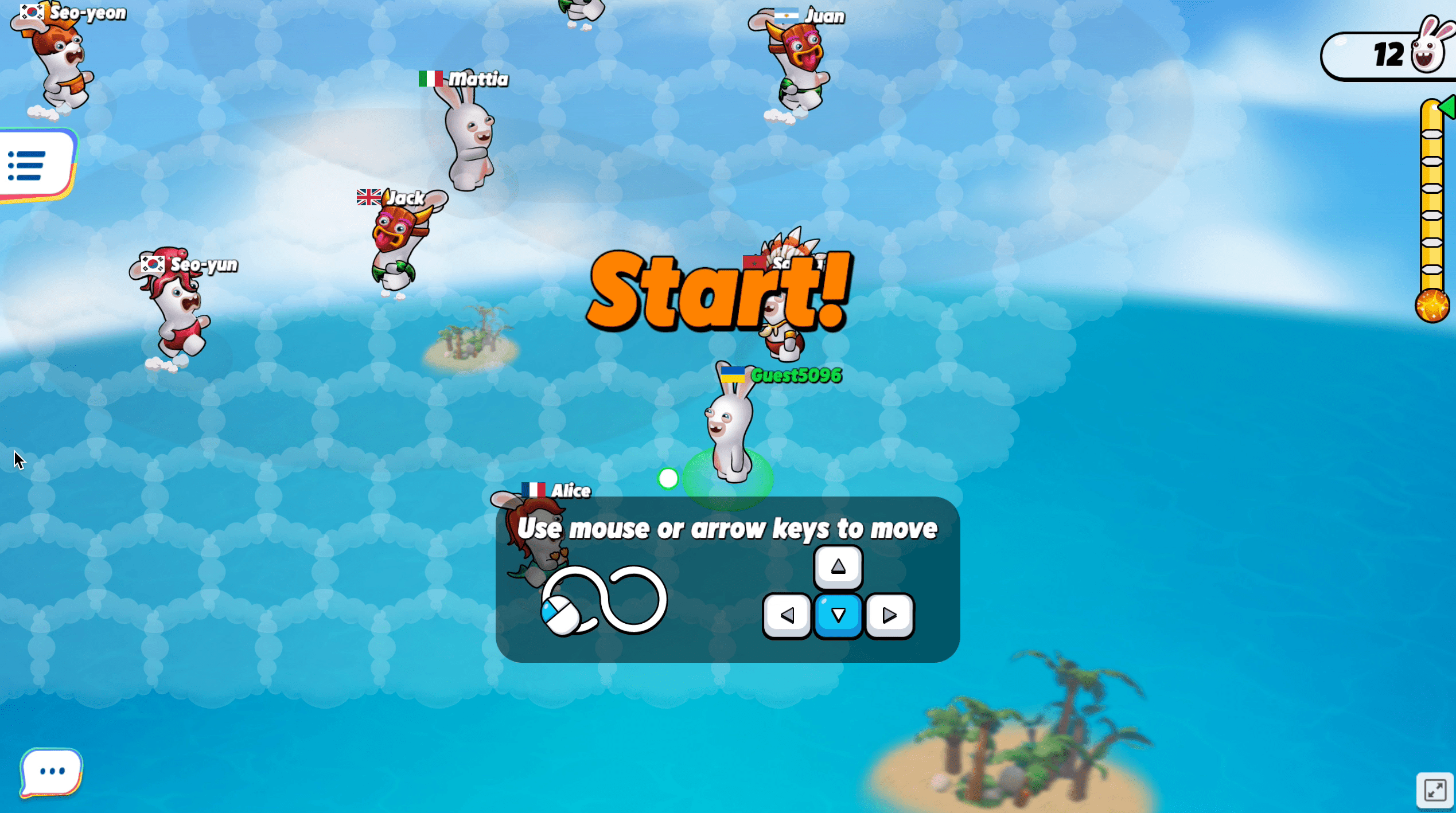 Rabbids Volcano Panic Screenshot 6 Rabbids Volcano Panic Screenshot 6