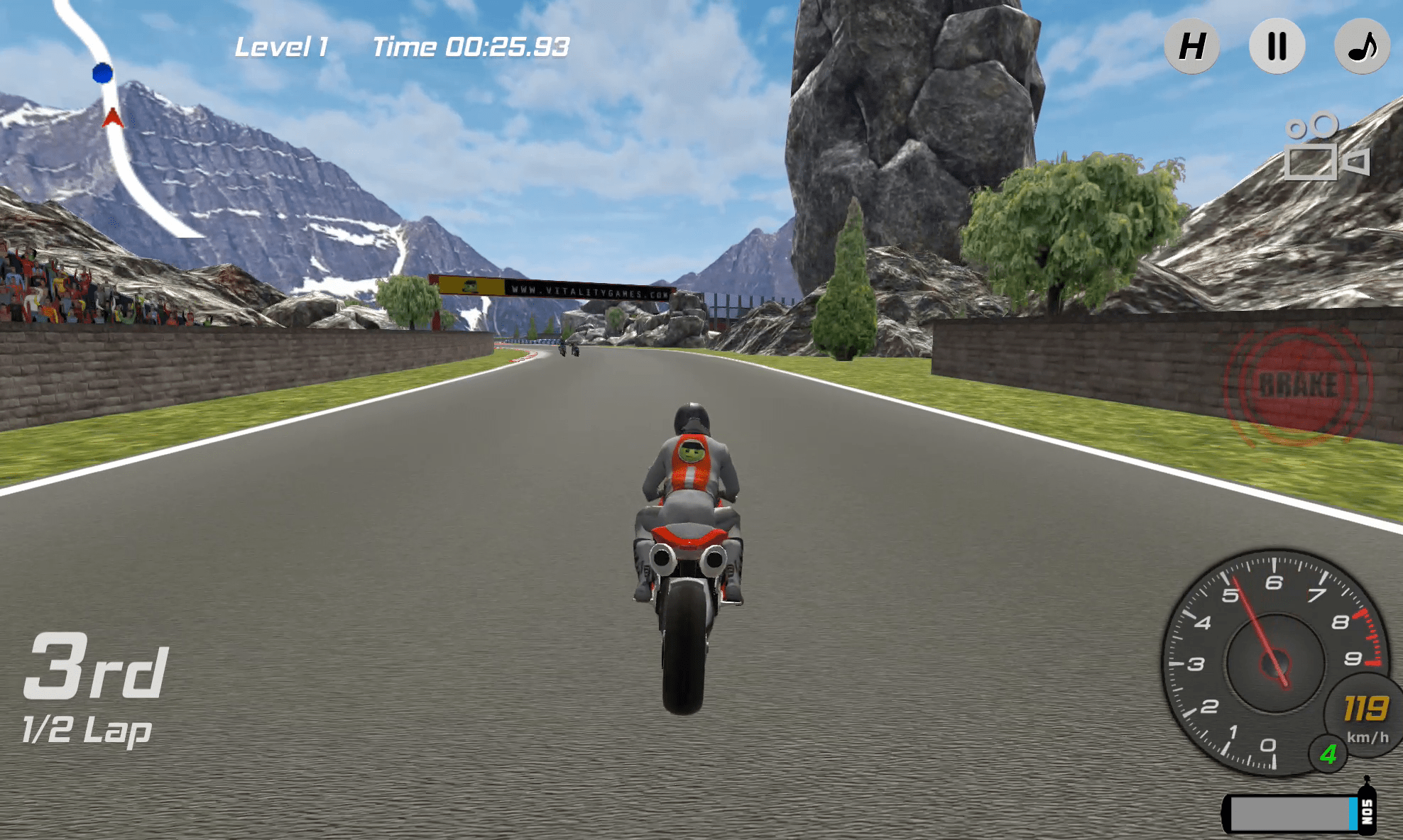 Speed Moto Racing Screenshot 3