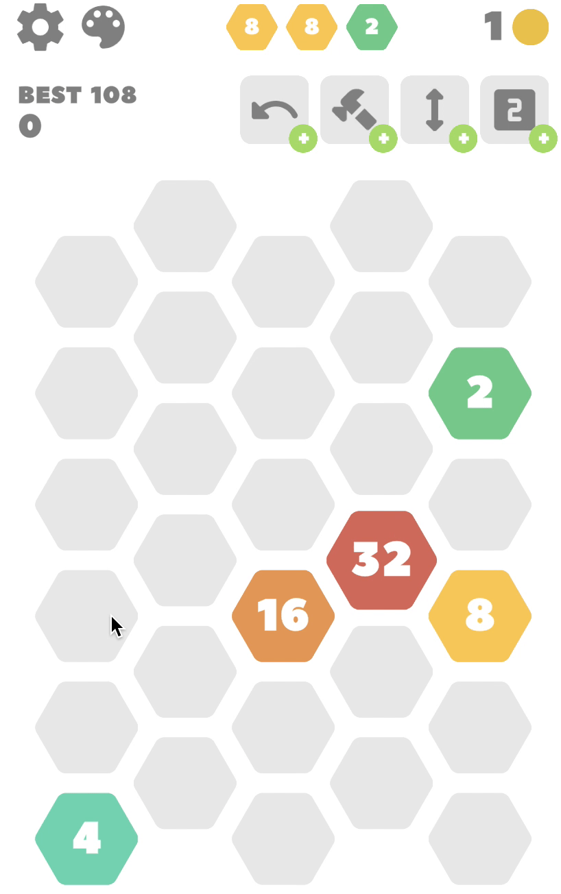 Hexa Merge 2048 Screenshot 10