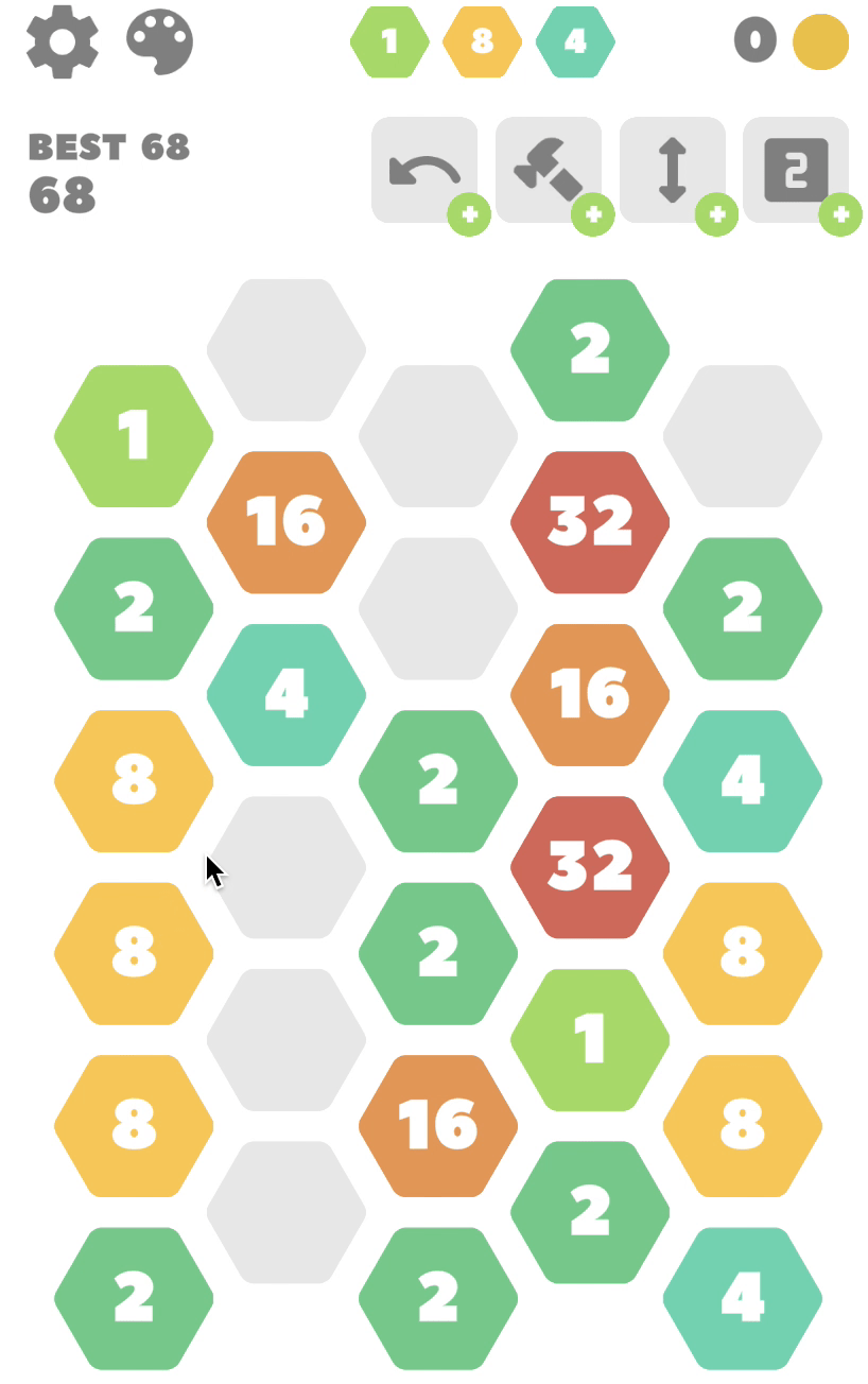 Hexa Merge 2048 Screenshot 6