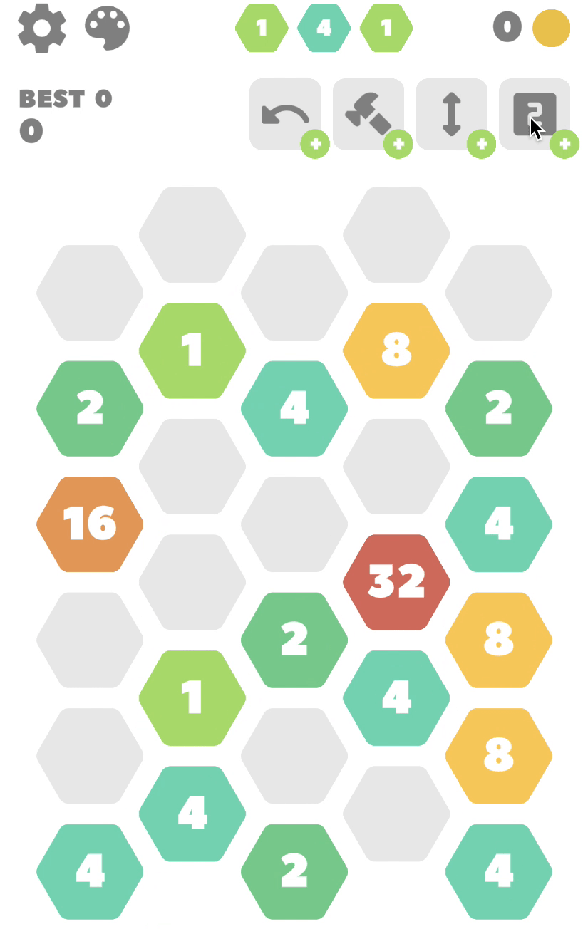 Hexa Merge 2048 Screenshot 8