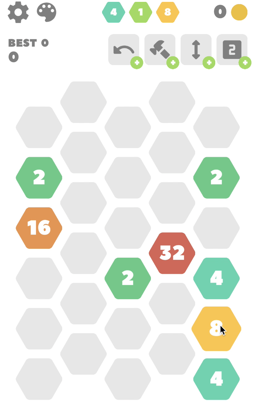 Hexa Merge 2048 Screenshot 9