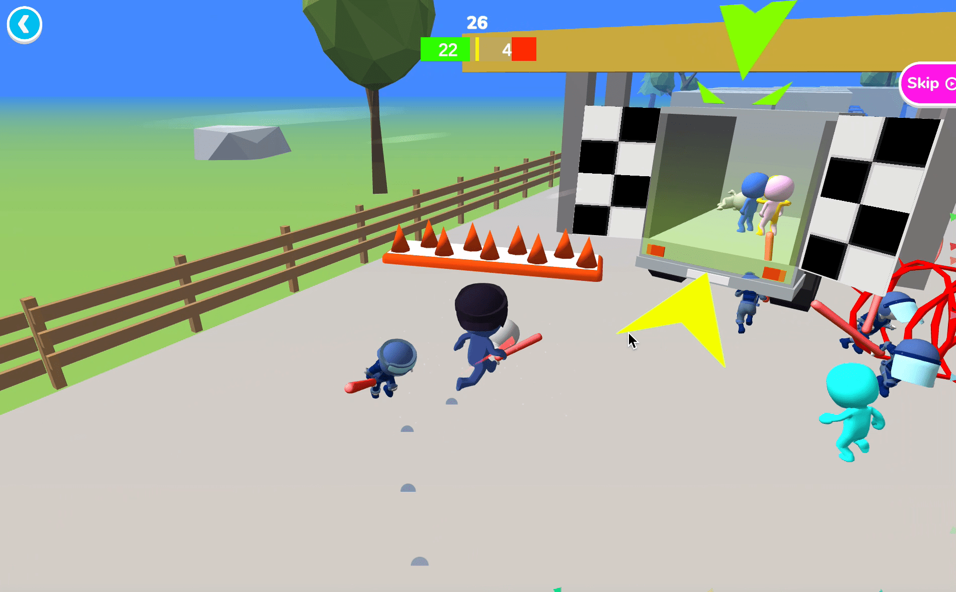 Riot Escape Screenshot 1 Riot Escape Screenshot 1