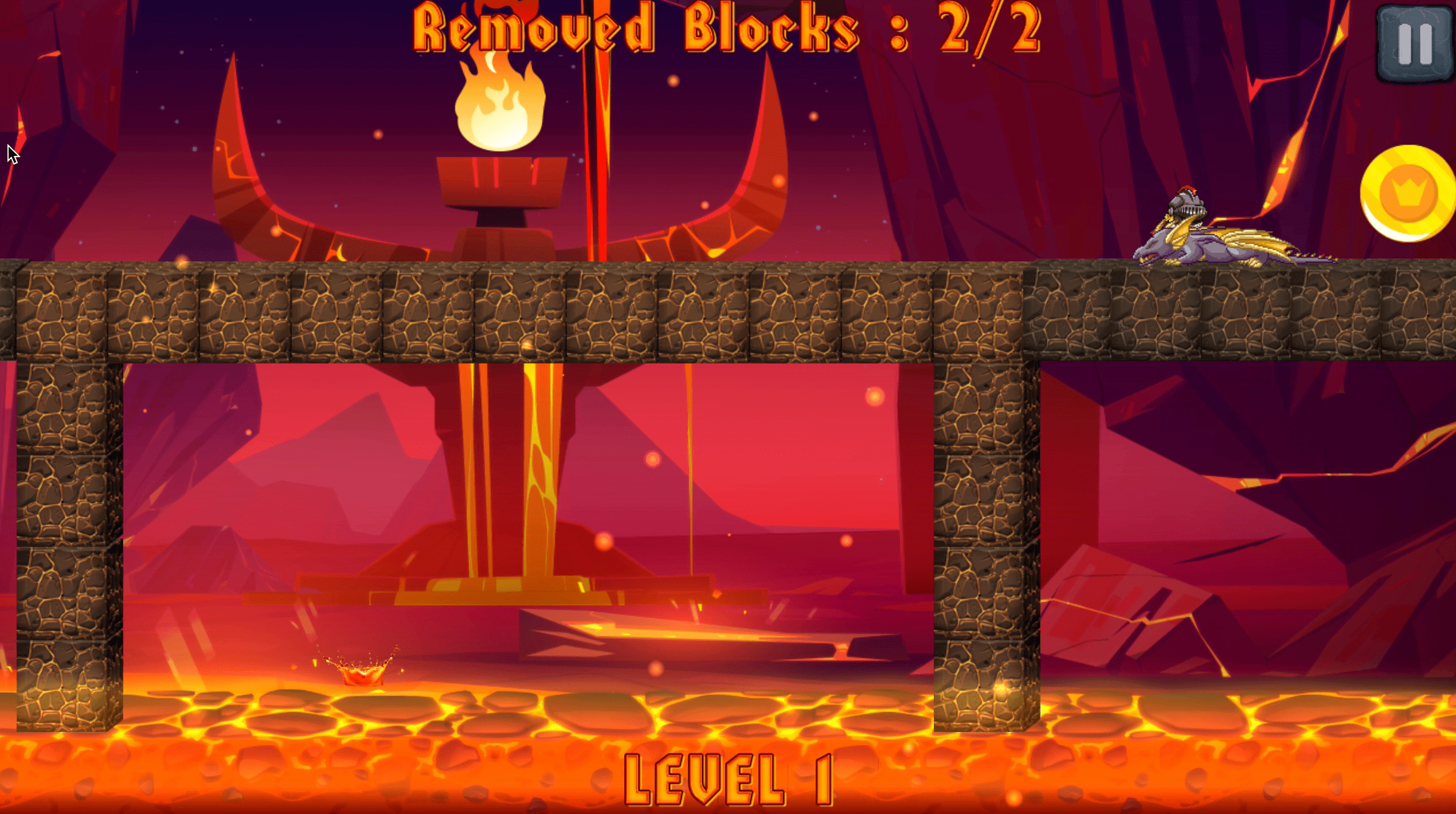 Kill The Dragon: Bridge Block Puzzle Screenshot 2 Kill The Dragon: Bridge Block Puzzle Screenshot 2