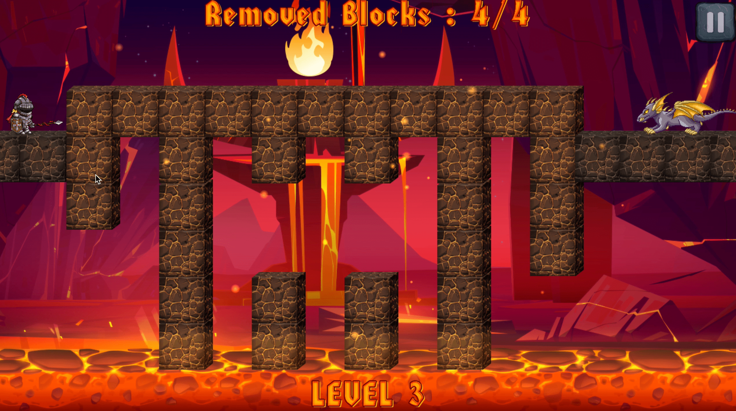 Kill The Dragon: Bridge Block Puzzle Screenshot 3 Kill The Dragon: Bridge Block Puzzle Screenshot 3
