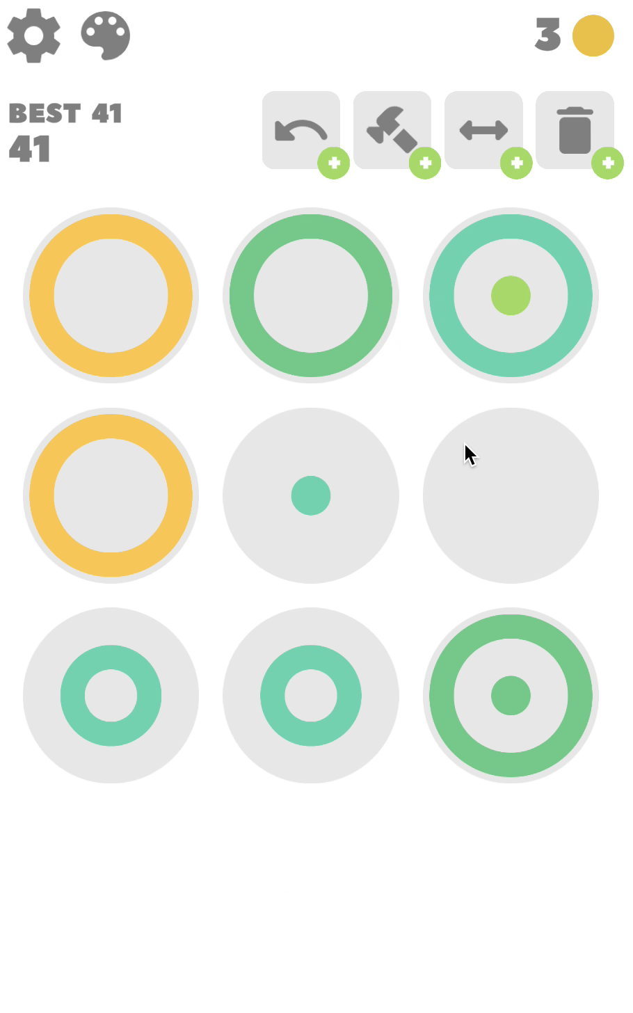 Color Rings 3x3 Screenshot 2