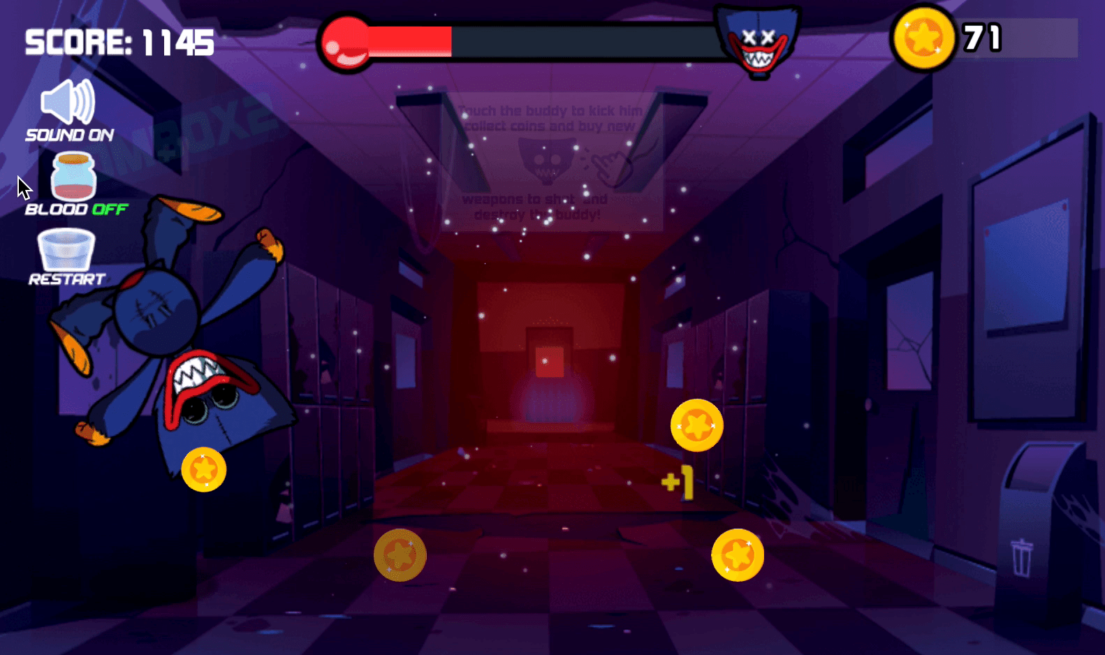 Kick the Huggie Wuggie Screenshot 5 Kick the Huggie Wuggie Screenshot 5