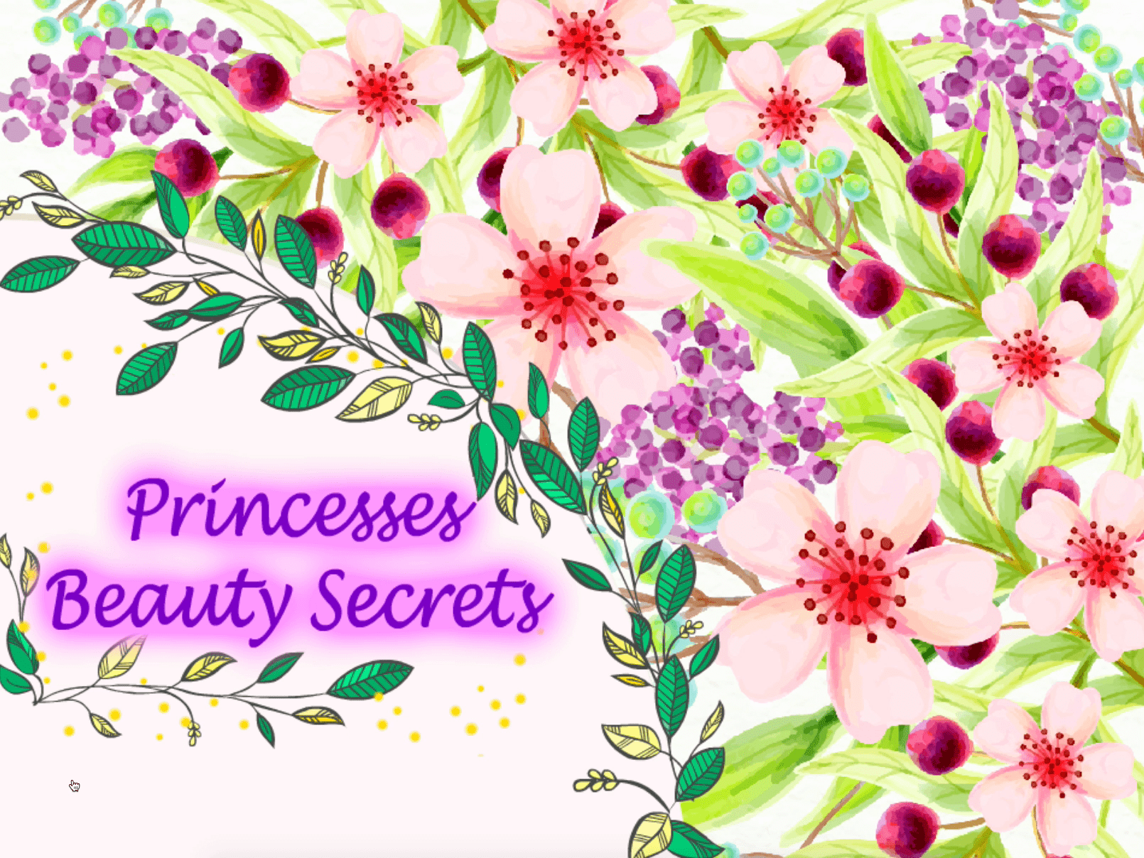 Princesses Beauty Secrets Screenshot 7