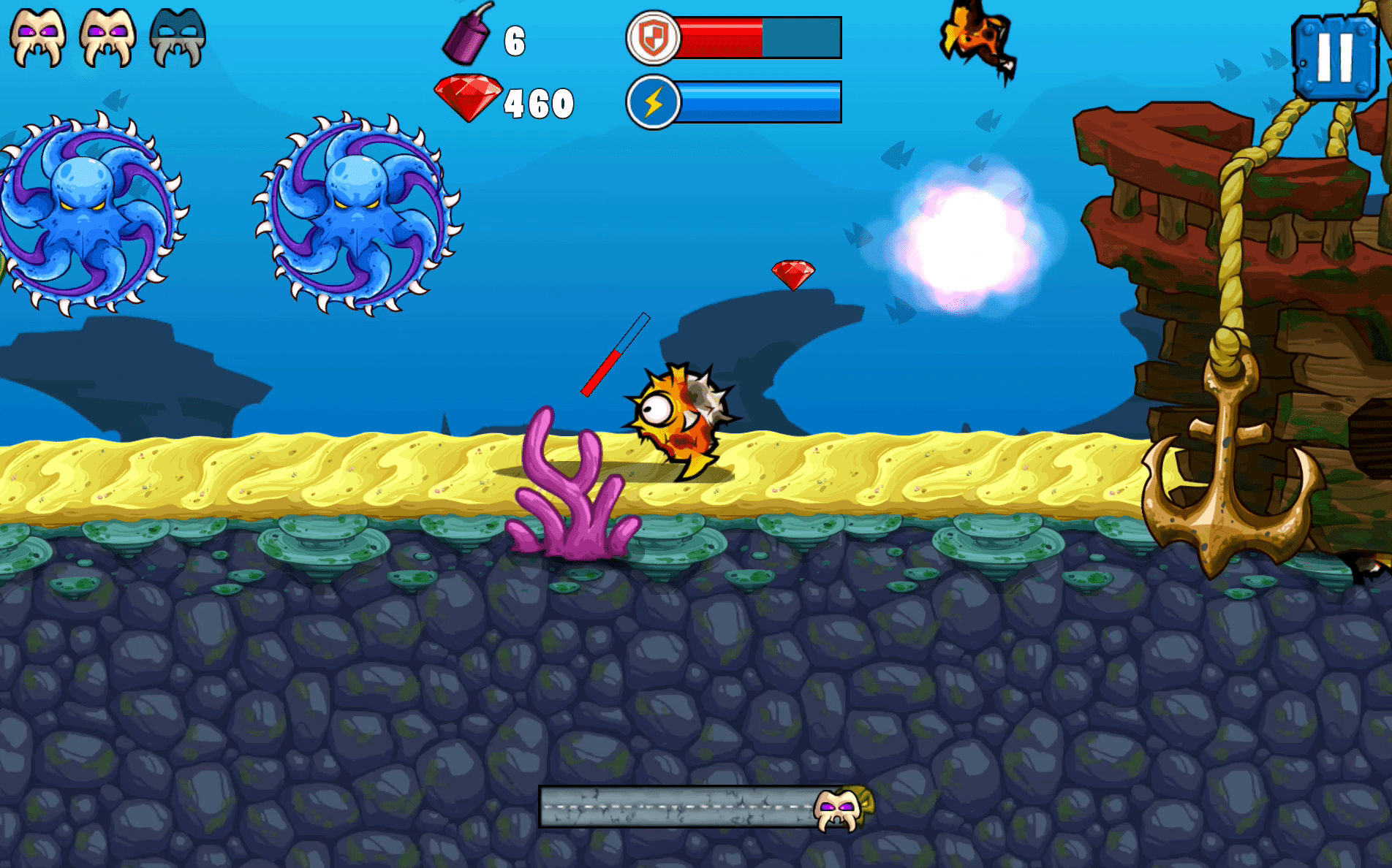 Car Eats Car: Underwater Adventure Screenshot 1 Car Eats Car: Underwater Adventure Screenshot 1