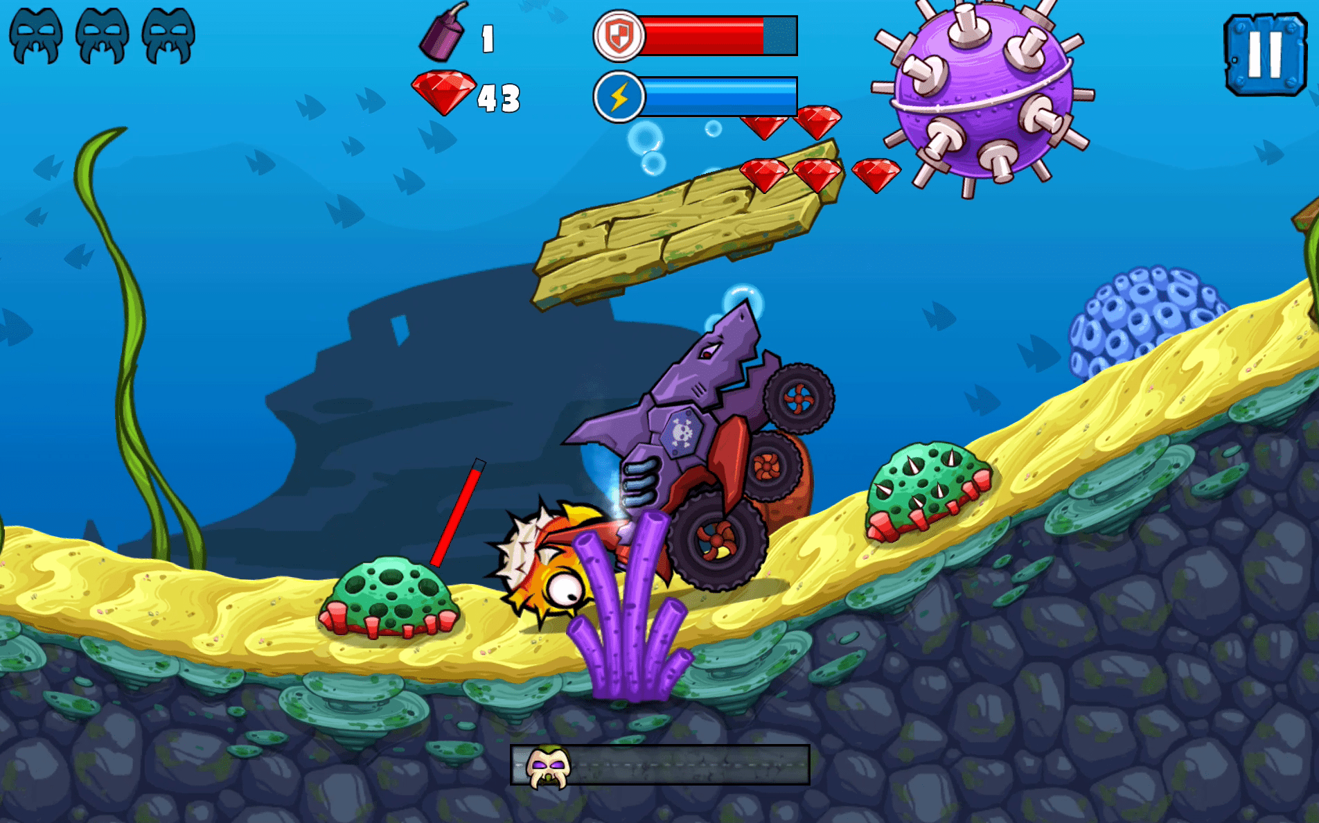 Car Eats Car: Underwater Adventure Screenshot 4 Car Eats Car: Underwater Adventure Screenshot 4