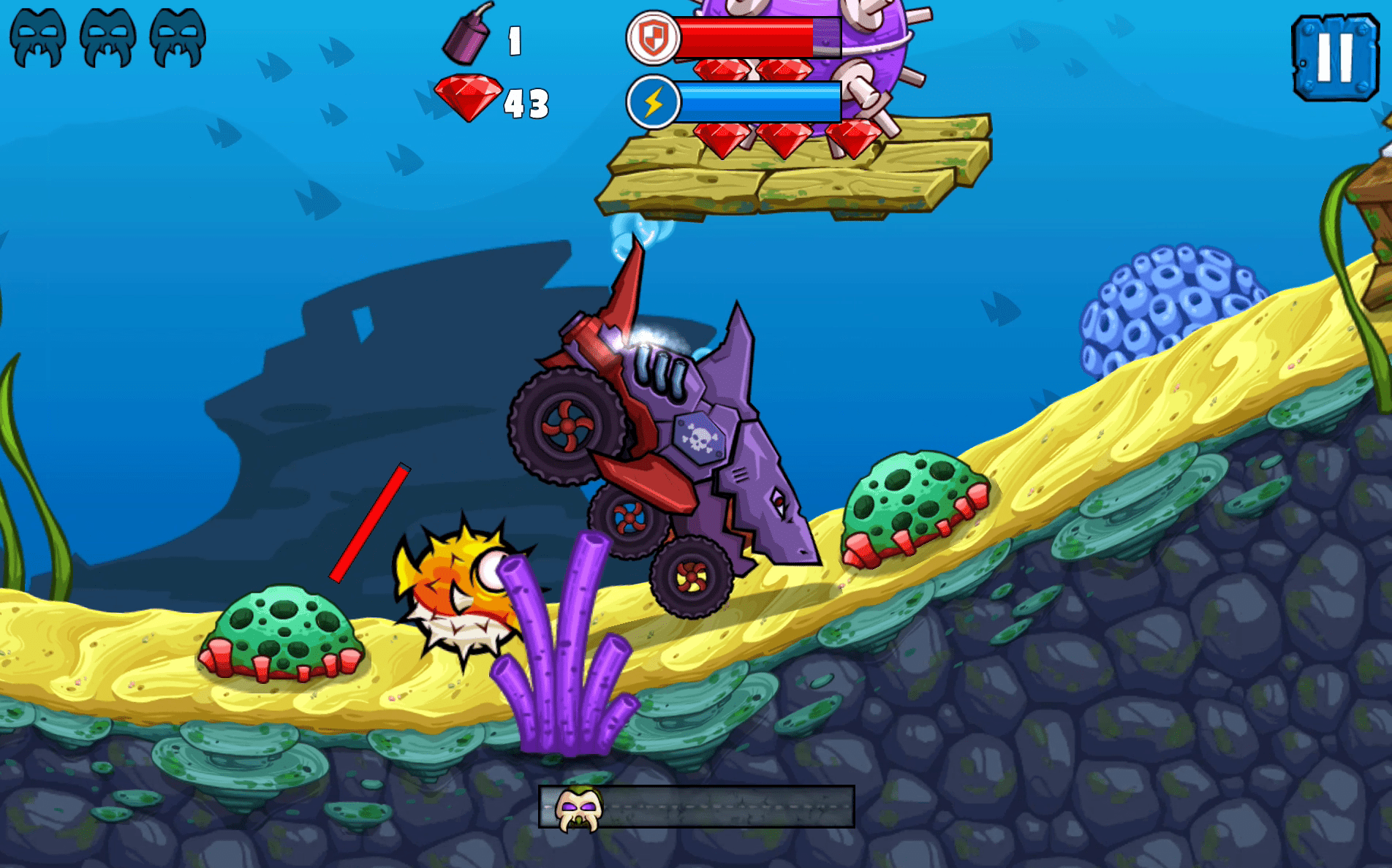 Car Eats Car: Underwater Adventure Screenshot 8 Car Eats Car: Underwater Adventure Screenshot 8