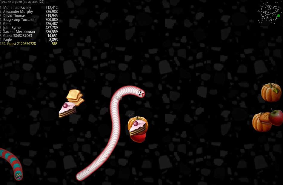 Worms Zone A Slithery Snake - Play Worms Zone A Slithery Snake