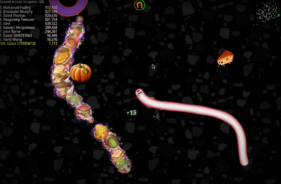 Worms Zone a Slithery Snake Screenshot 10
