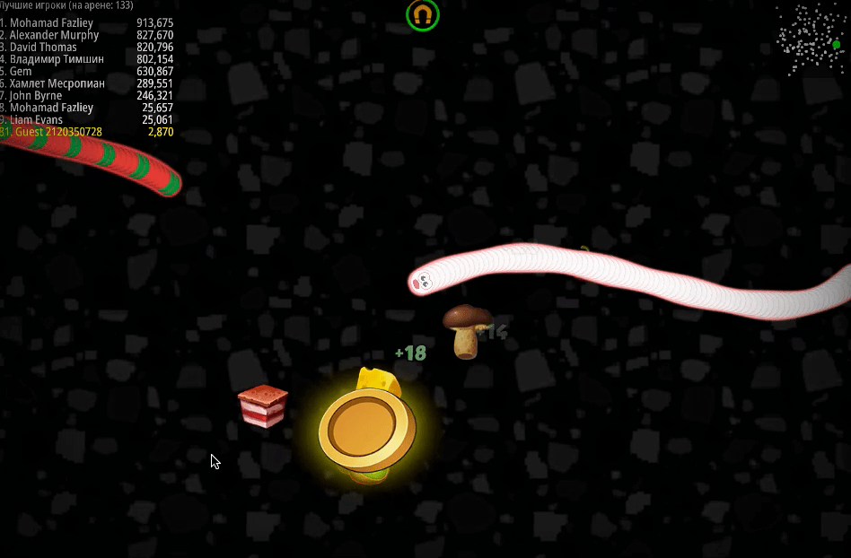 Worms Zone a Slithery Snake Screenshot 12 Worms Zone a Slithery Snake Screenshot 12