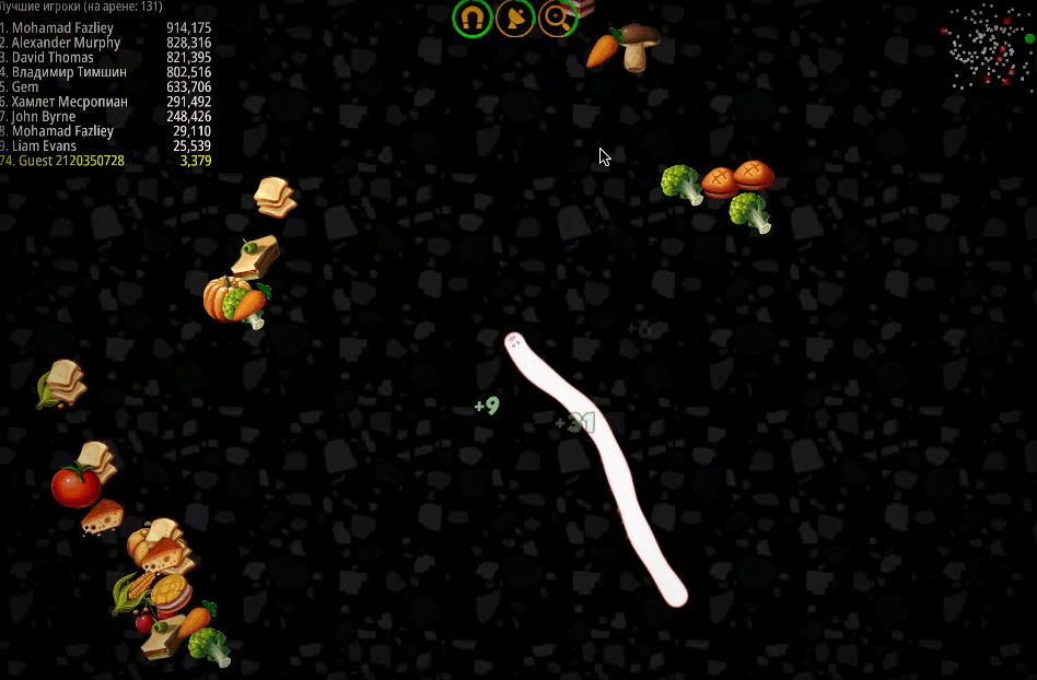 Worms Zone a Slithery Snake Screenshot 14