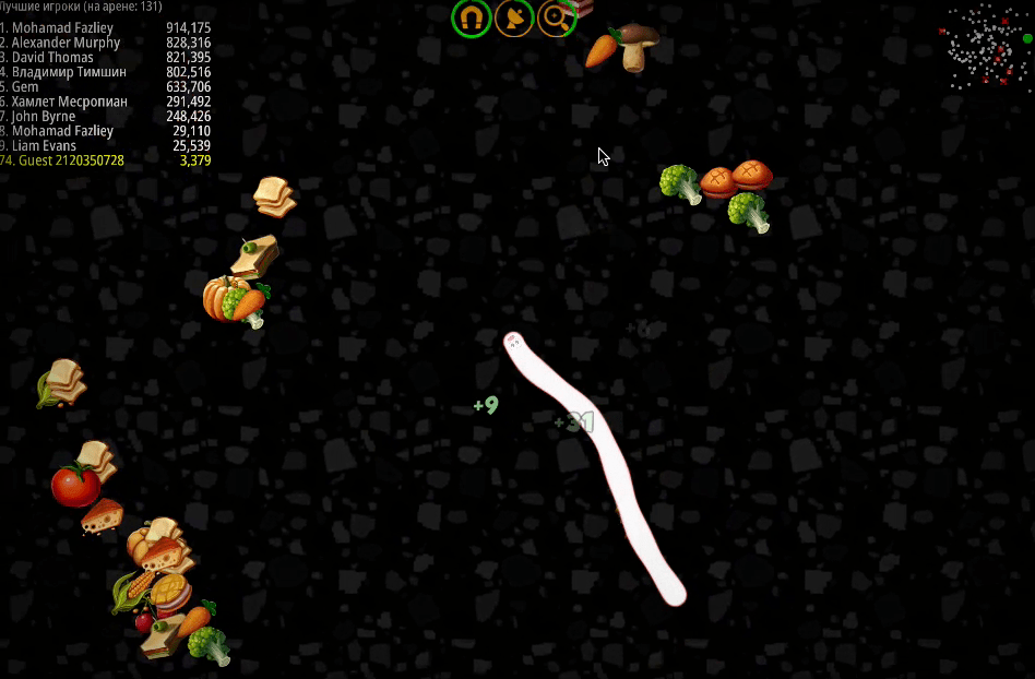 Worms Zone a Slithery Snake Screenshot 14 Worms Zone a Slithery Snake Screenshot 14