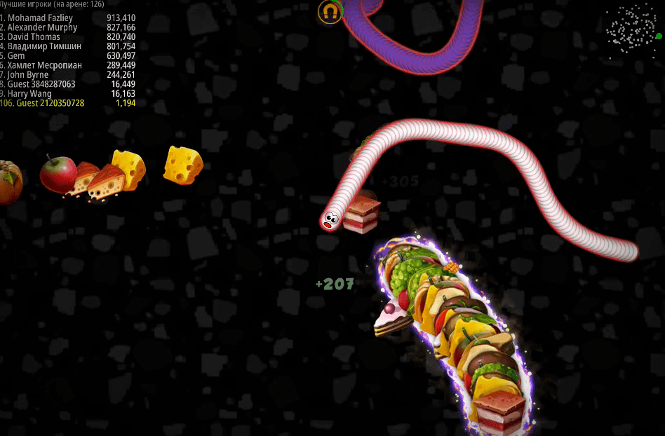Worms Zone a Slithery Snake Screenshot 2 Worms Zone a Slithery Snake Screenshot 2
