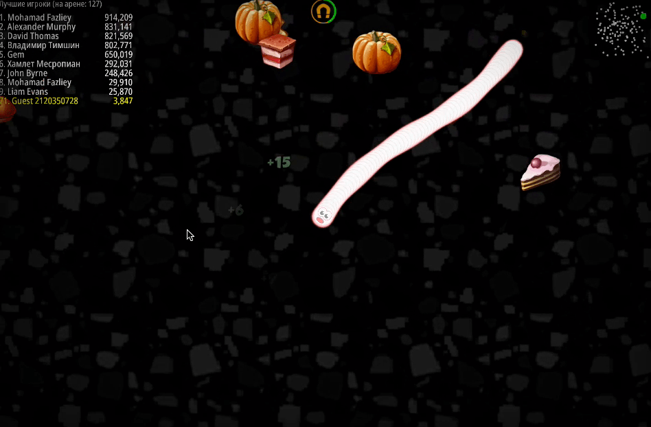 Worms Zone a Slithery Snake Screenshot 3 Worms Zone a Slithery Snake Screenshot 3