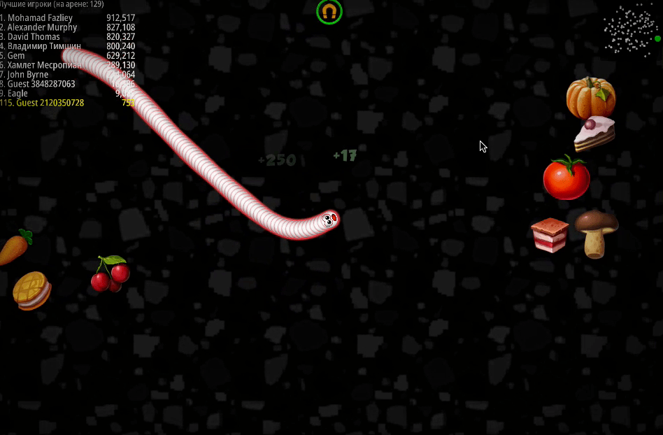 Worms Zone a Slithery Snake Screenshot 4