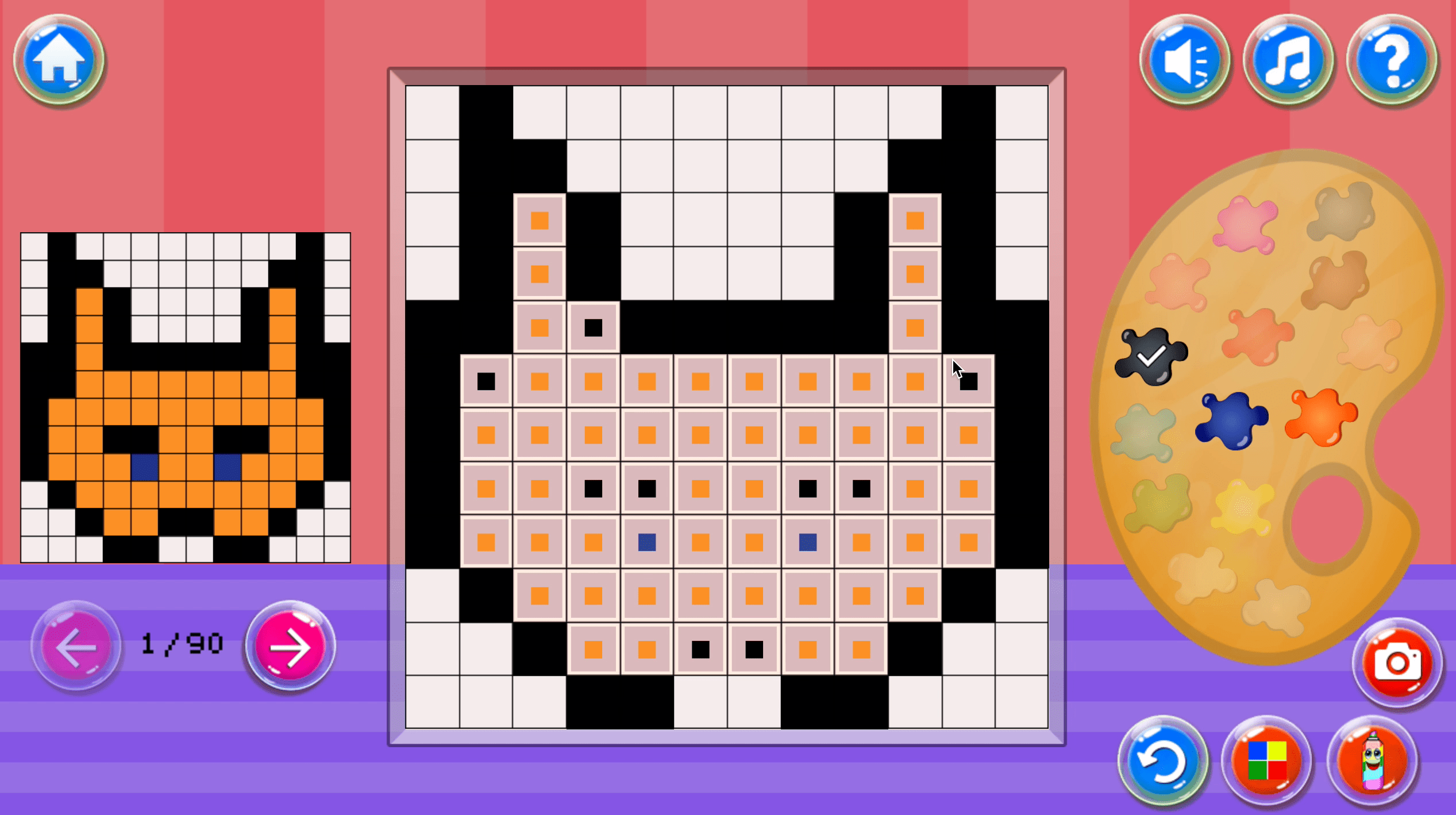 Pixel Art Challenge Screenshot 1 Pixel Art Challenge Screenshot 1