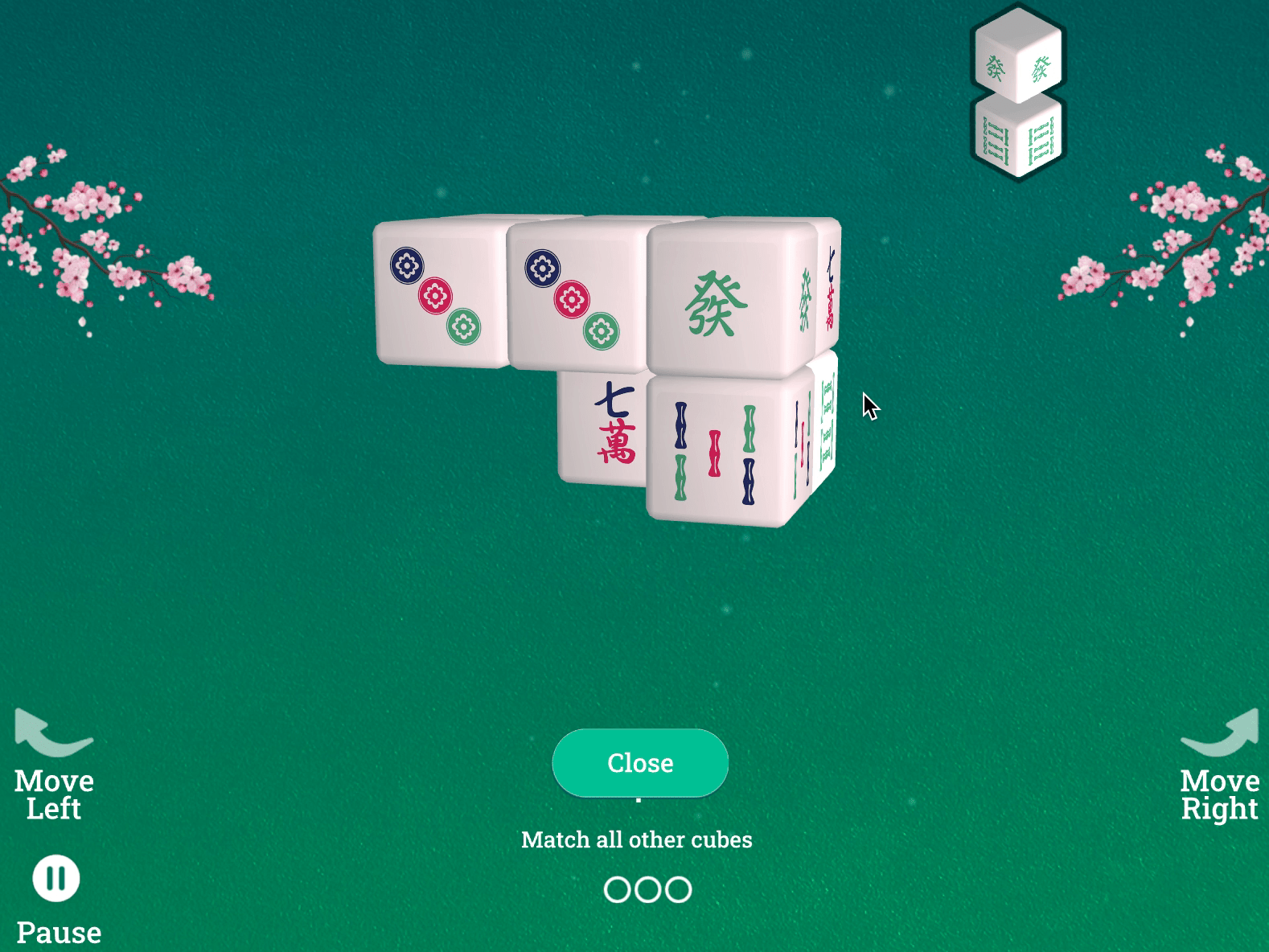 Mahjong 3D Screenshot 1 Mahjong 3D Screenshot 1