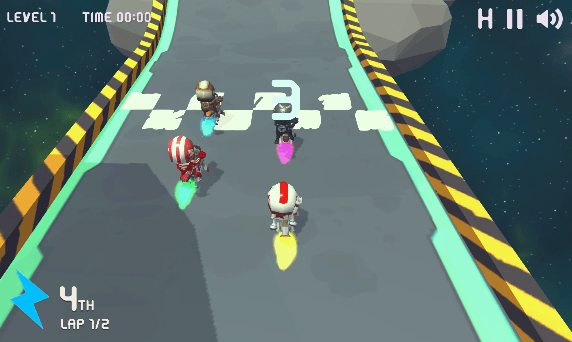 2 Player Moto Racing Screenshot 4