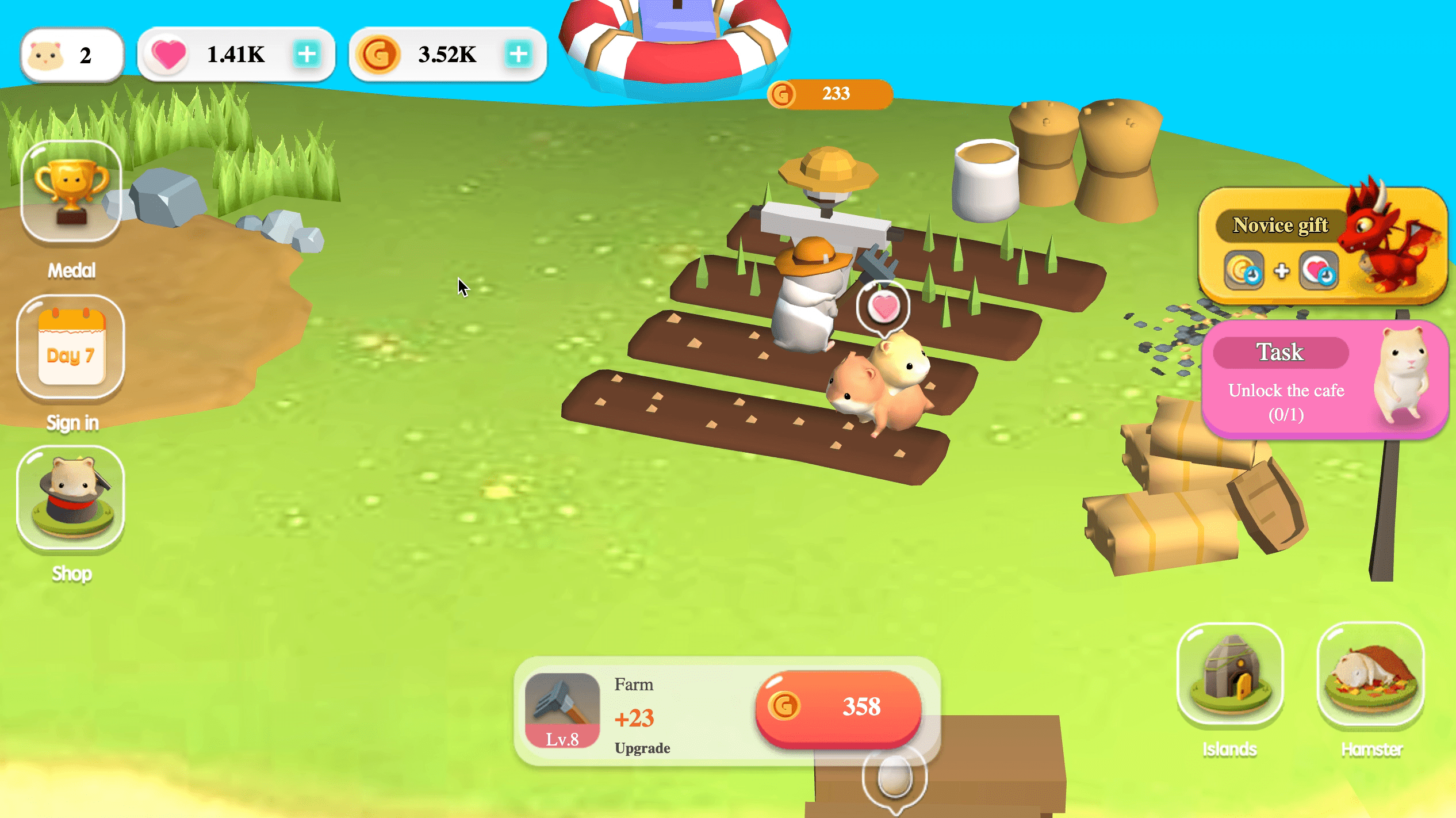 Hamster Island Screenshot 5 Hamster Island Screenshot 5