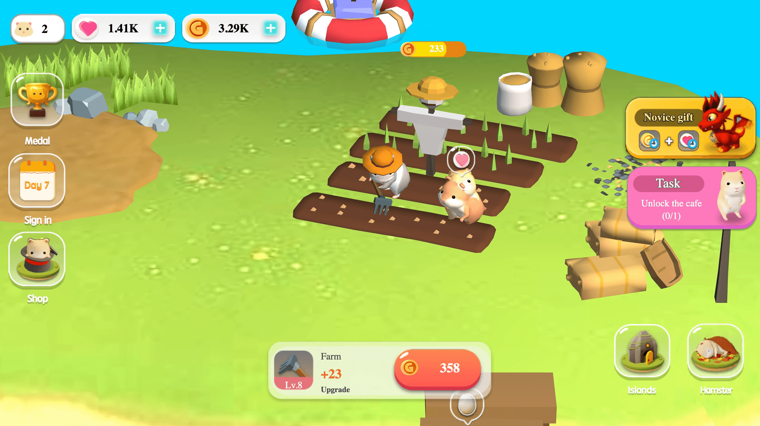 Hamster Island Screenshot 7 Hamster Island Screenshot 7