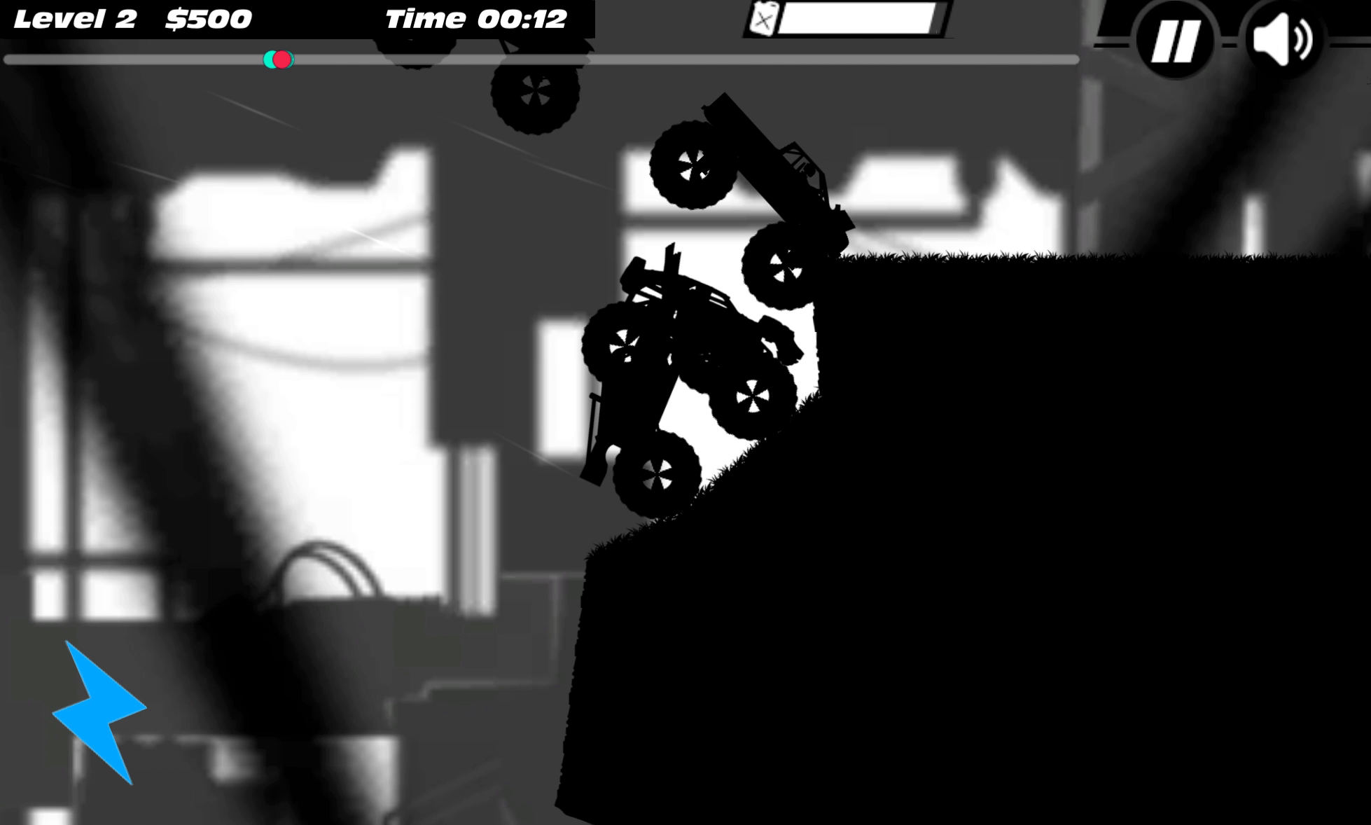 2D Dark Racing Screenshot 1