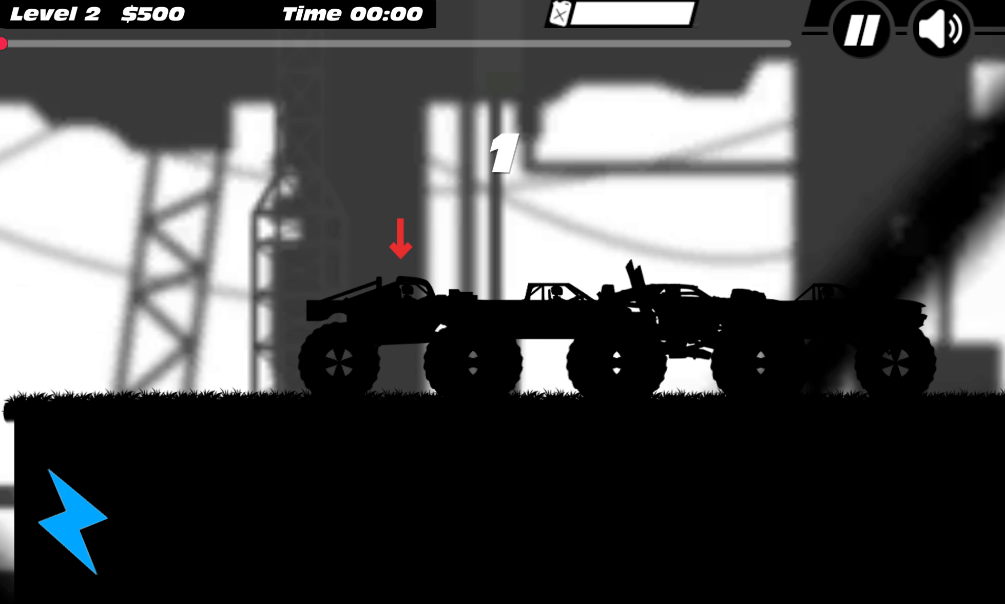 2D Dark Racing Screenshot 2