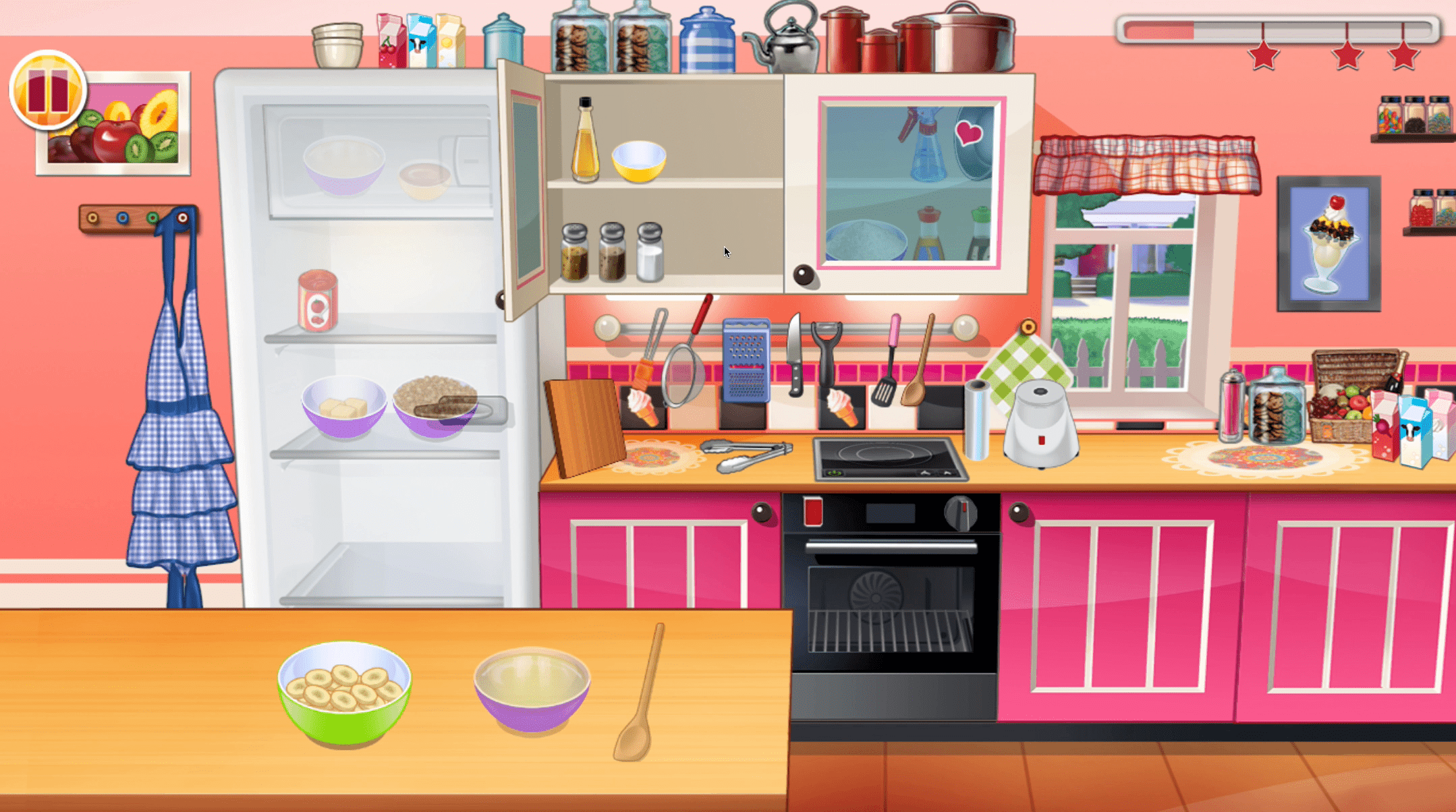 Banana Split Pie Saras Cooking Class Screenshot 1 Banana Split Pie Saras Cooking Class Screenshot 1