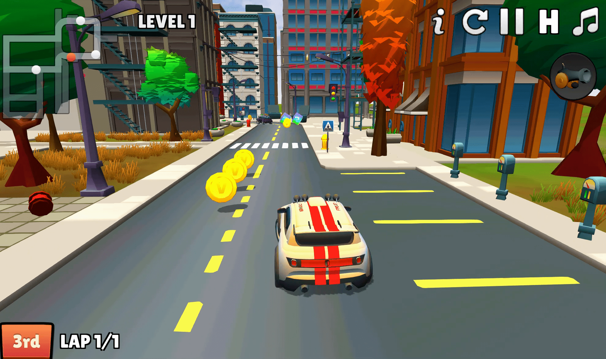 2 Player Battle Car Racing Screenshot 2