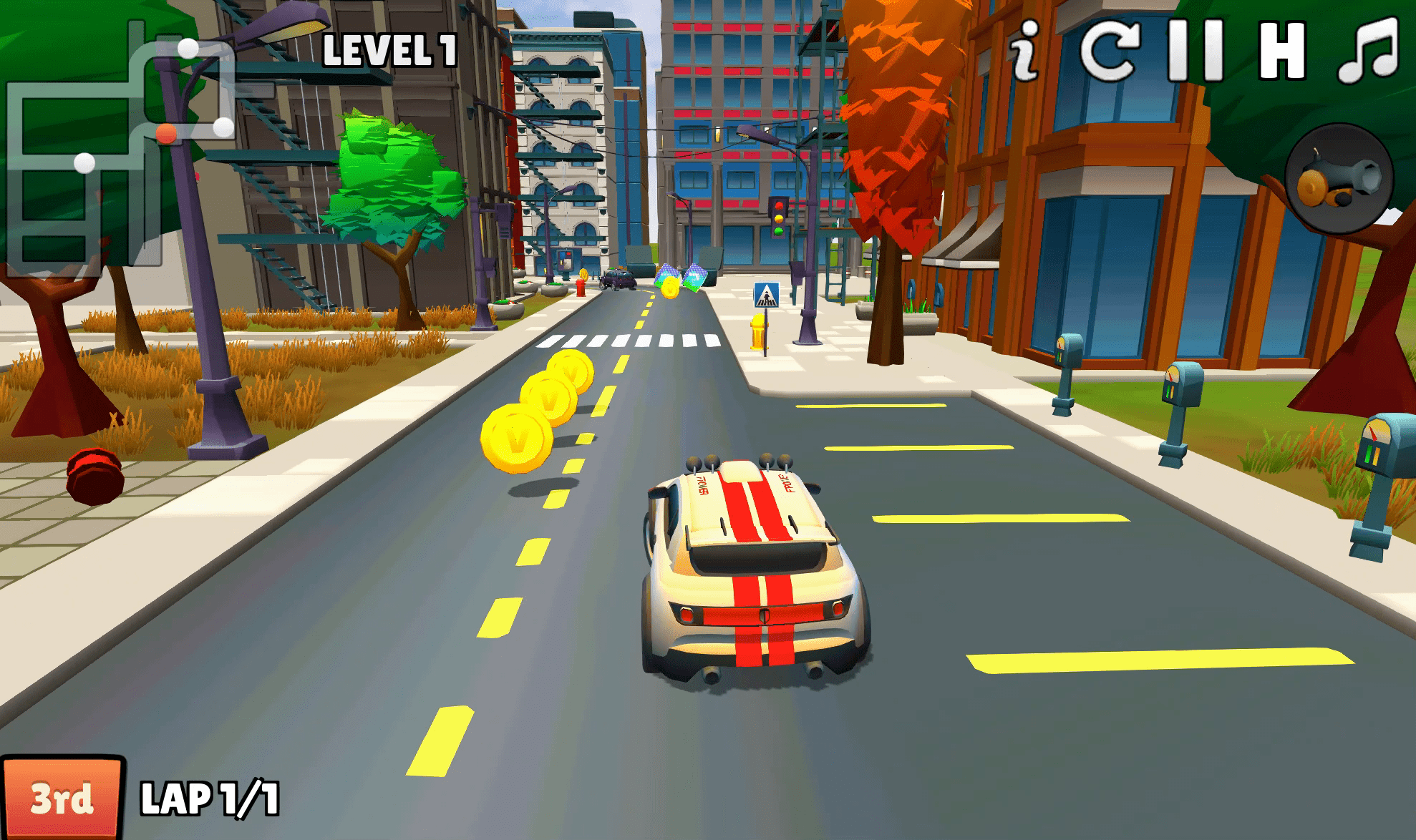 2 Player Battle Car Racing