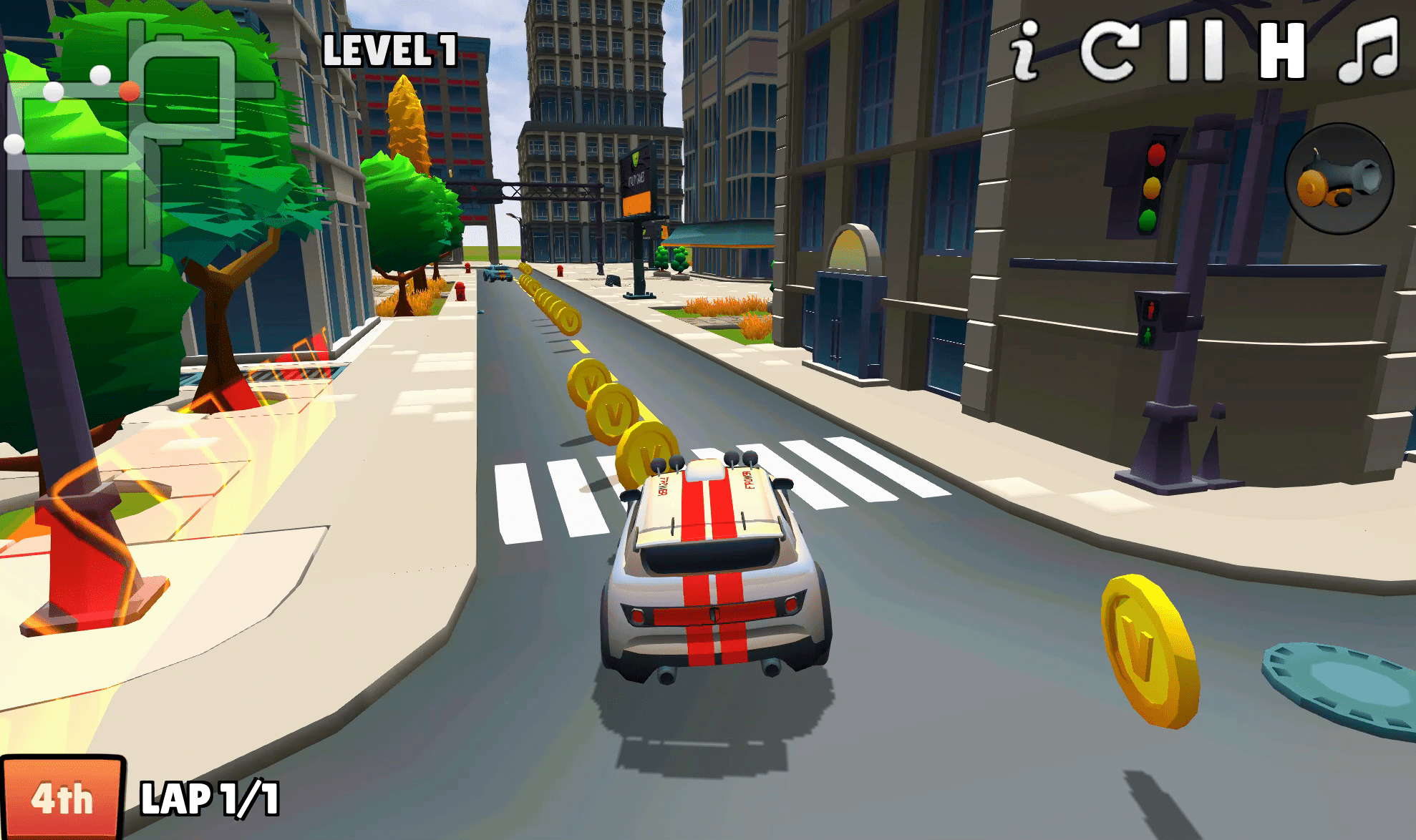 2 Player Battle Car Racing Screenshot 3