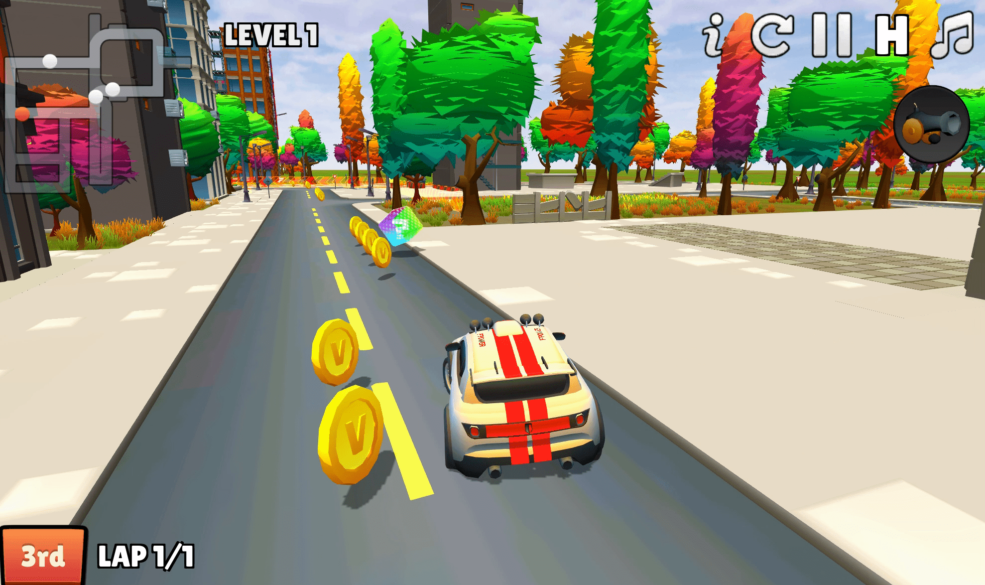 2 Player Battle Car Racing Screenshot 8