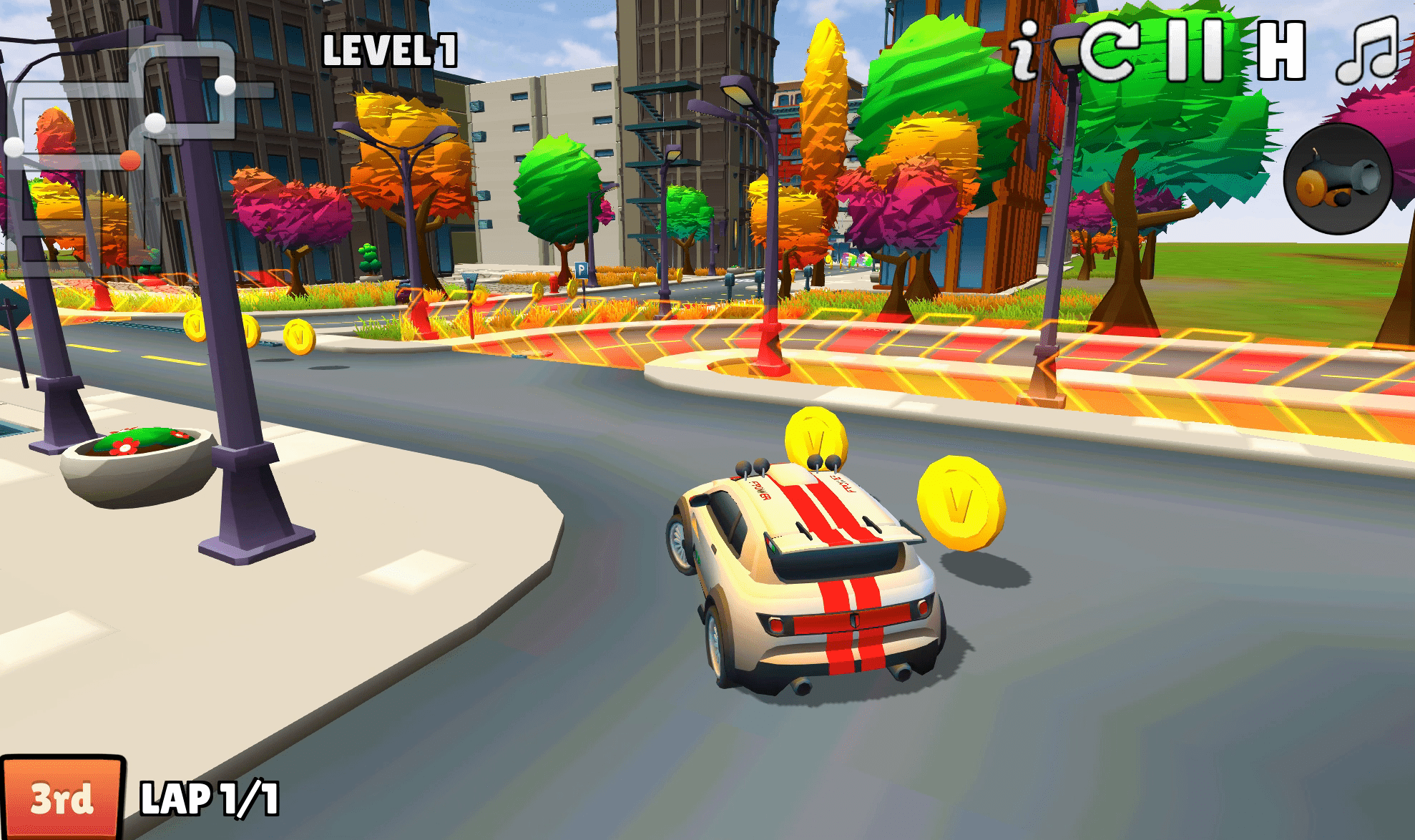 2 Player Battle Car Racing Screenshot 9